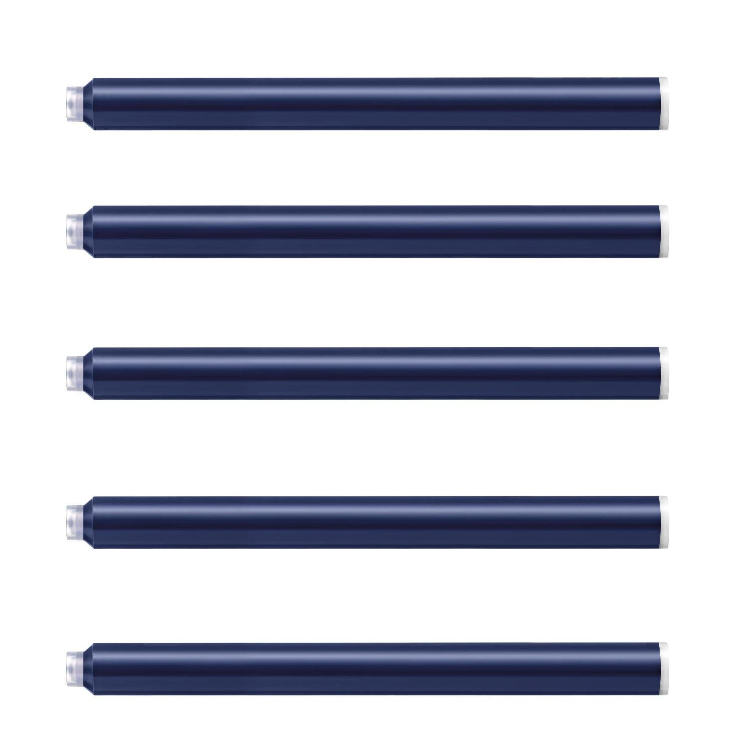 Pelikan Füllfederhalter Großraum-Tintenpatronen 4001 Pelikan GTP/5, blau-schwarz