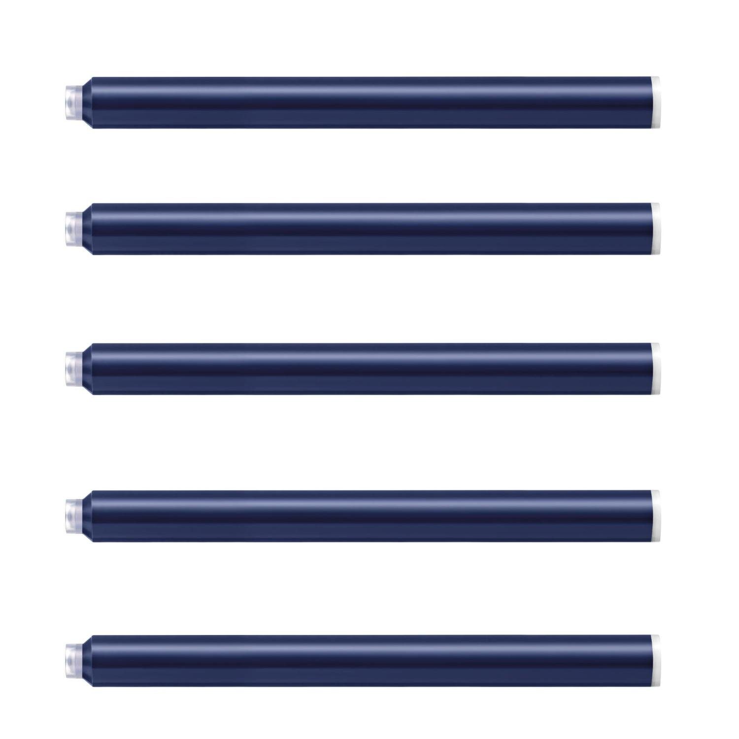 Pelikan Füllfederhalter Pelikan Großraum-Tintenpatronen 4001 GTP/5, blau-schwarz