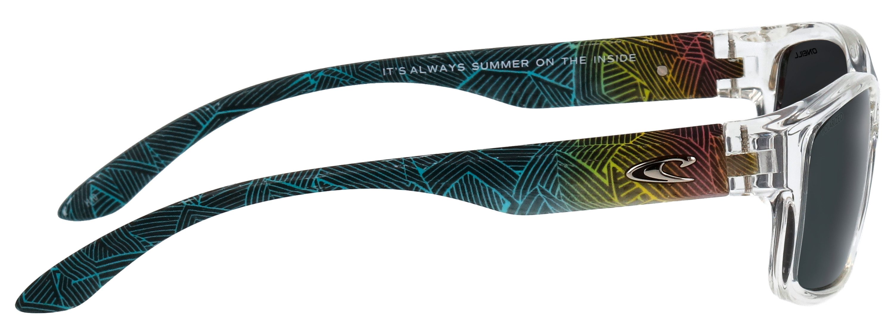 O'Neill Sonnenbrille Modell 966066 Form Karree/Eckig, Logoschriftzug auf Bügel, Injectionfassung – Bild 4 von 4