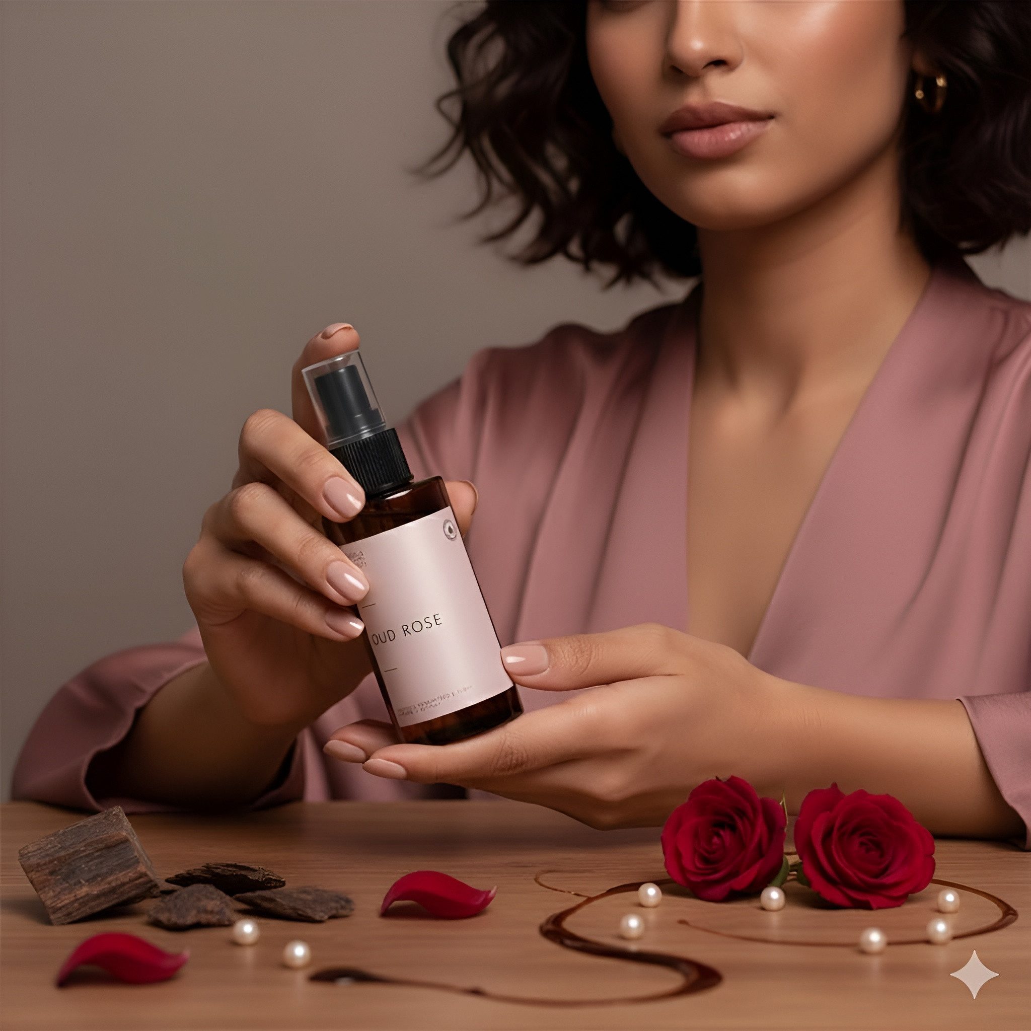 BOHORIA Haarparfüm Haarparfum Oud Rose mit orientalisch-warmem Rosenduft