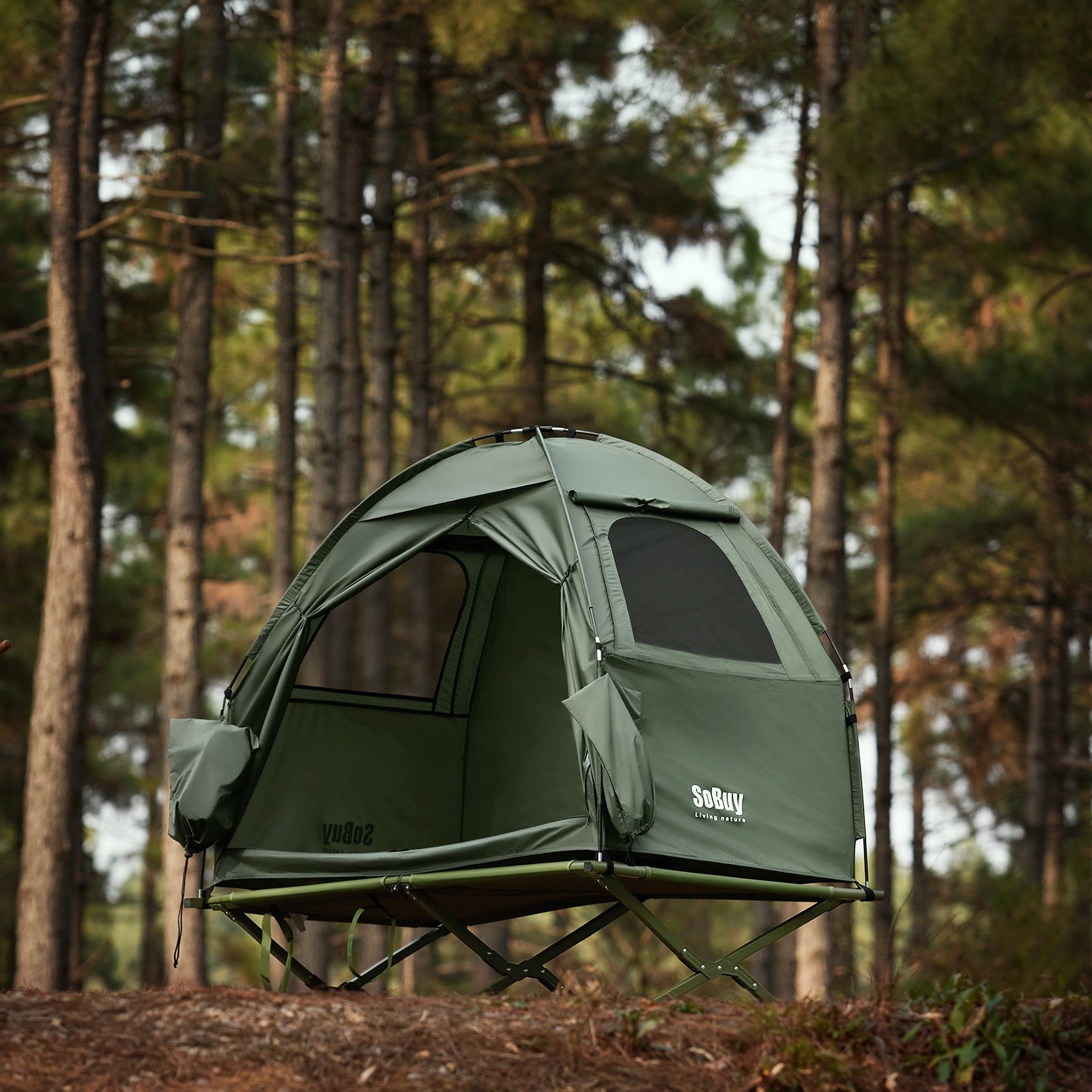 SoBuy Feldbett OGS32 Feldbett mit Zelt günstig online kaufen