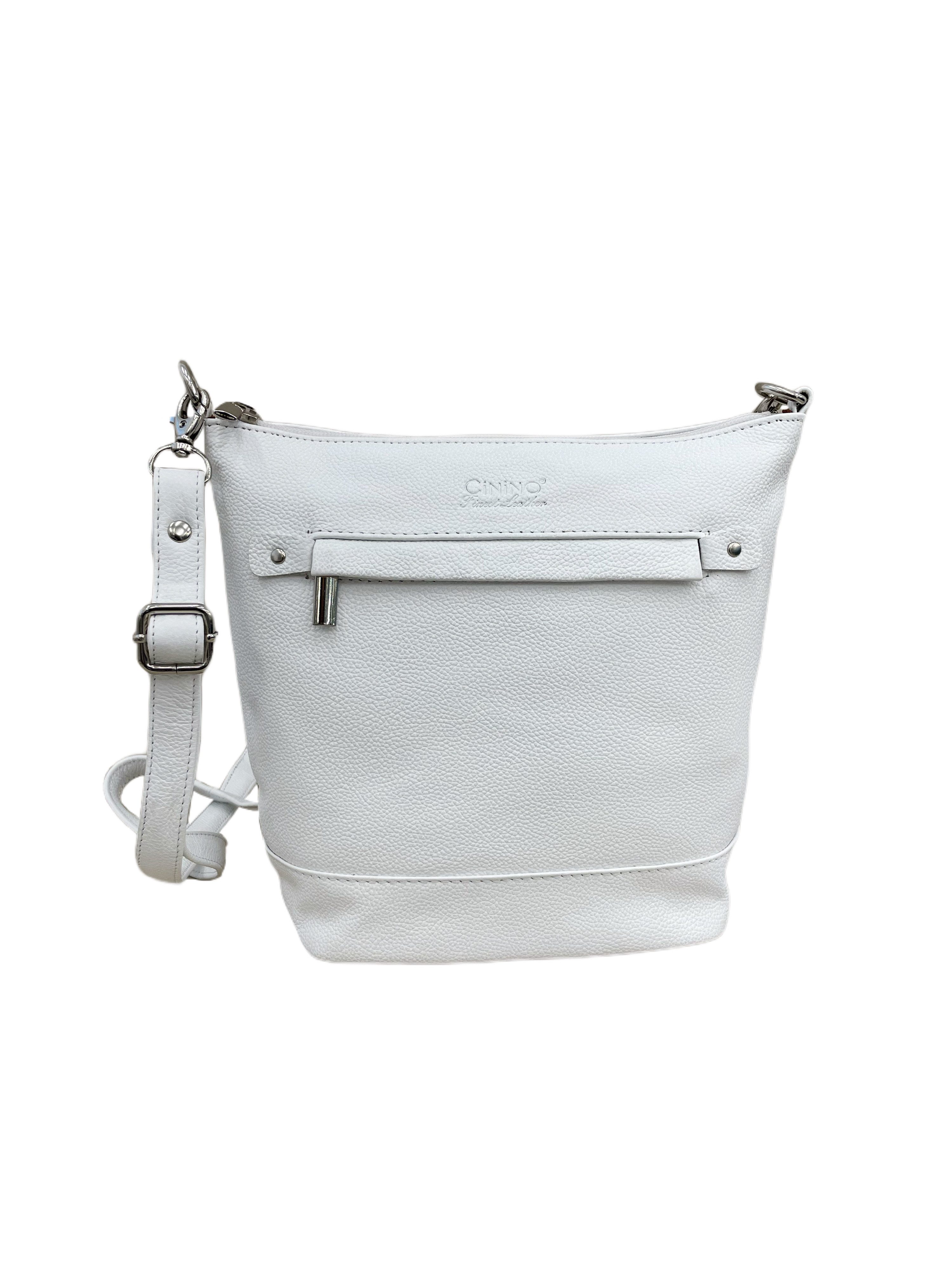 Cinino Handtasche Elina, Ledertasche Umhängetasche Rindleder günstig online kaufen