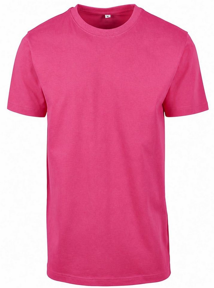 Build Your Brand Rundhalsshirt Round Neck Herren T-Shirt
