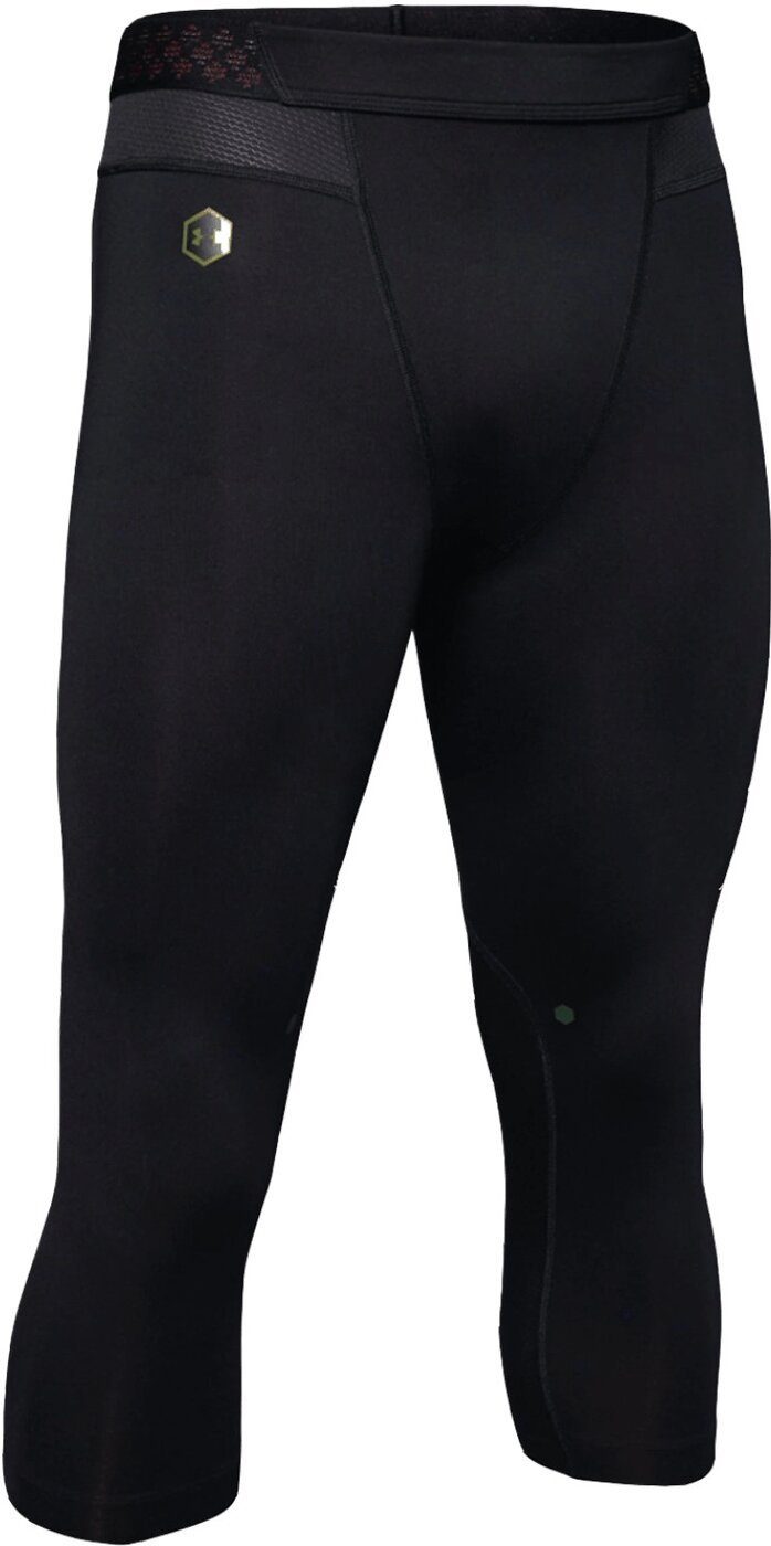 Under Armour® Trainingshose UA RUSH 3/4 LEGGING BLACK / / BLACK