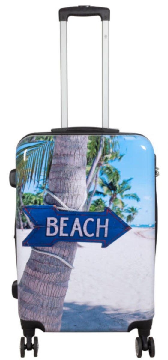 Warenhandel König Hartschalen-Trolley Summer Beach, 4 günstig online kaufen