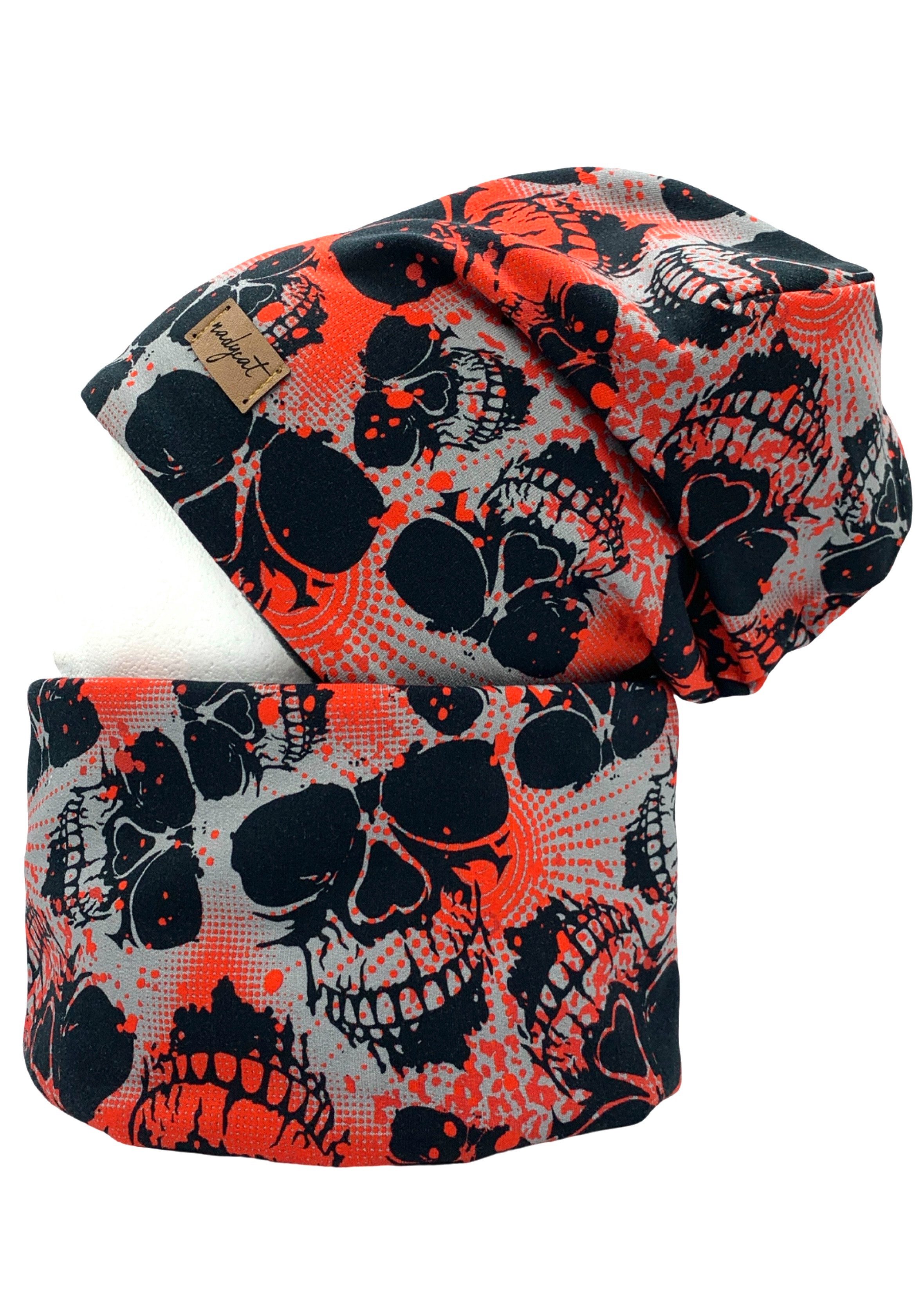 nadycat Beanie RED SKULLS (2-St., Beanie günstig online kaufen