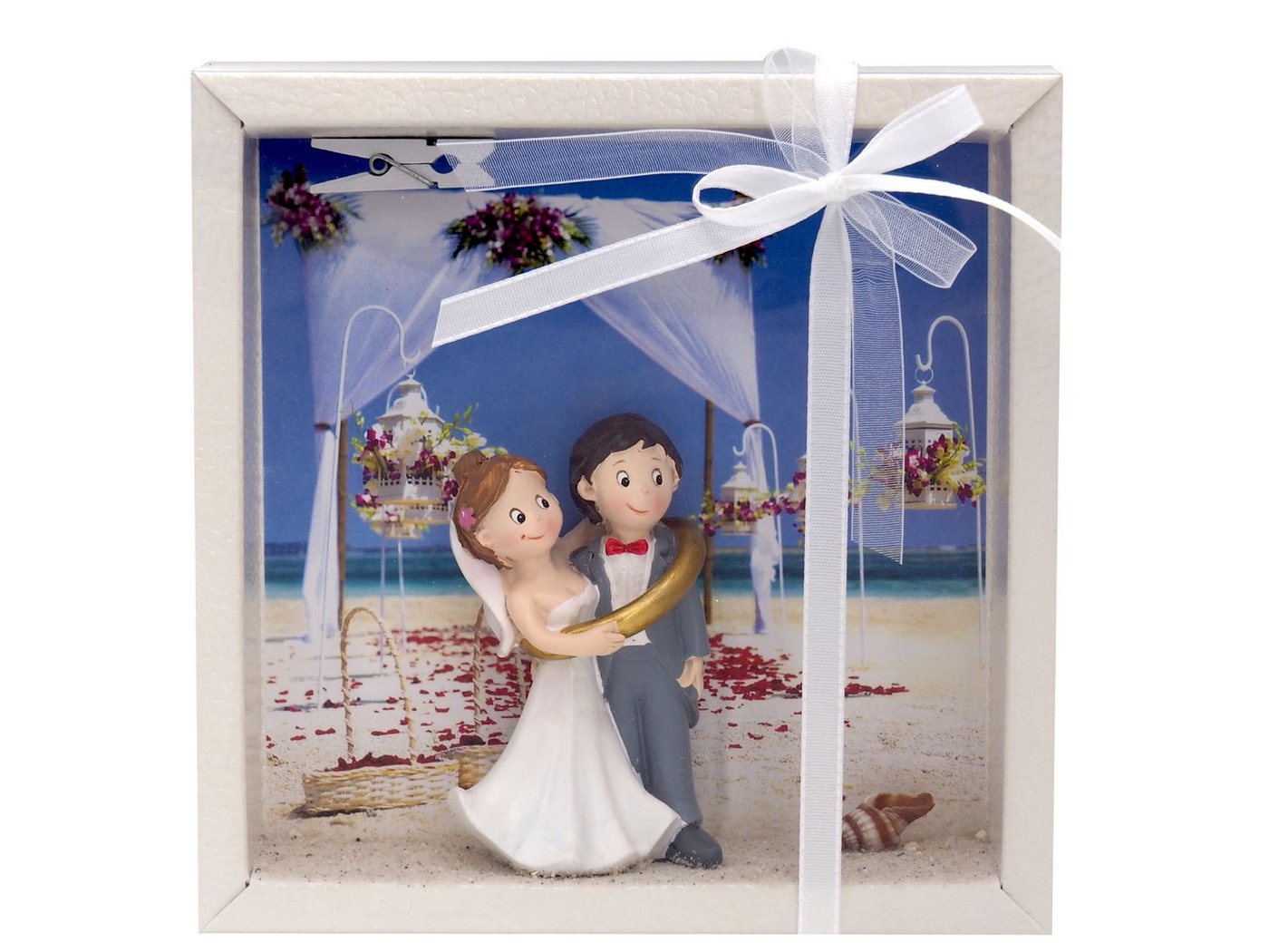 ZauberDeko Geschenkbox Geldgeschenk Verpackung Strandhochzeit Groß Hochzeit Gutschein