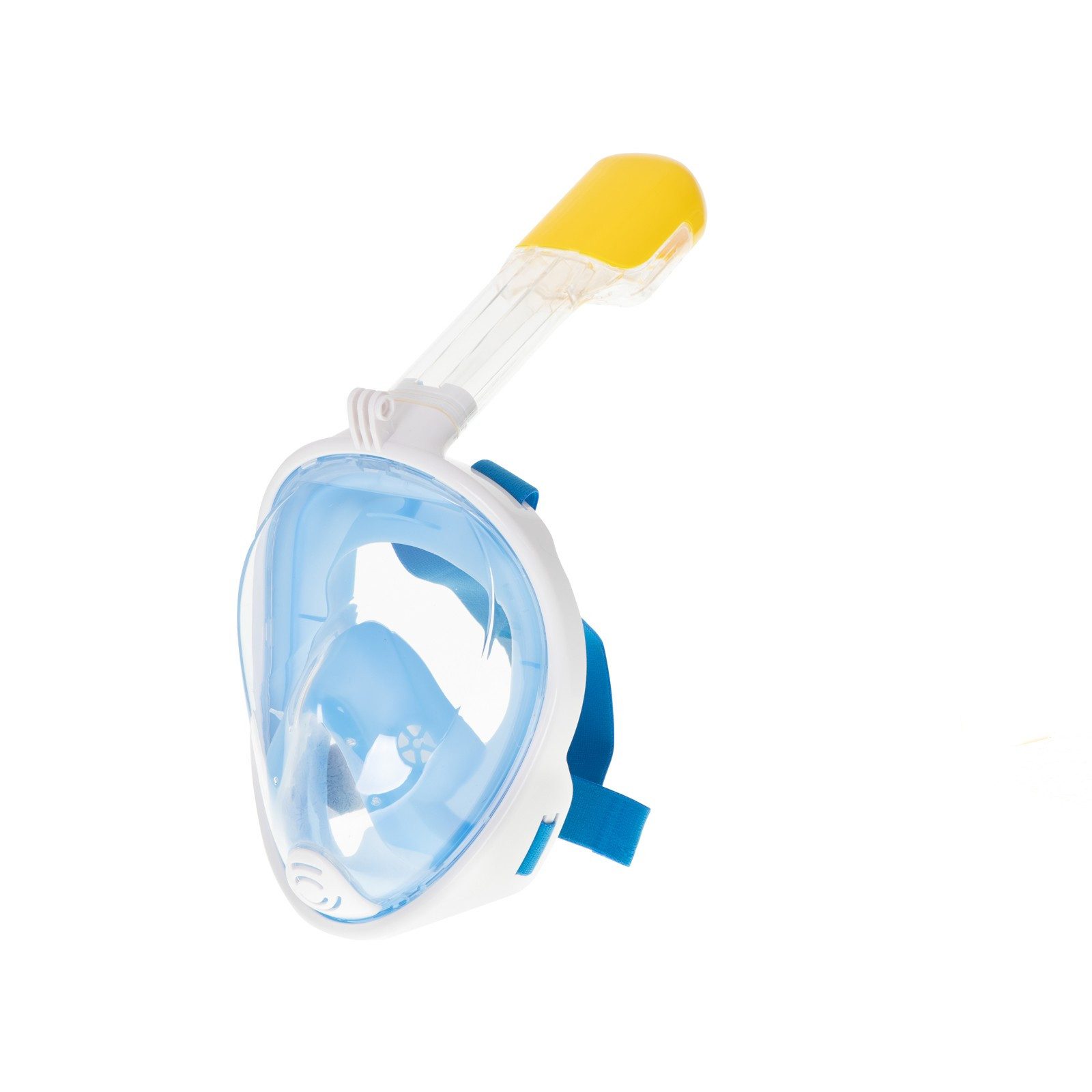 Ikonka Tauchermaske Schnorchelmaske Vollgesichtsmaske Tauchbrille, (Spar-Set, 1-St., 24 x 22 cm faltbar), Vollgesichtsmaske, Panoramasicht, faltbar