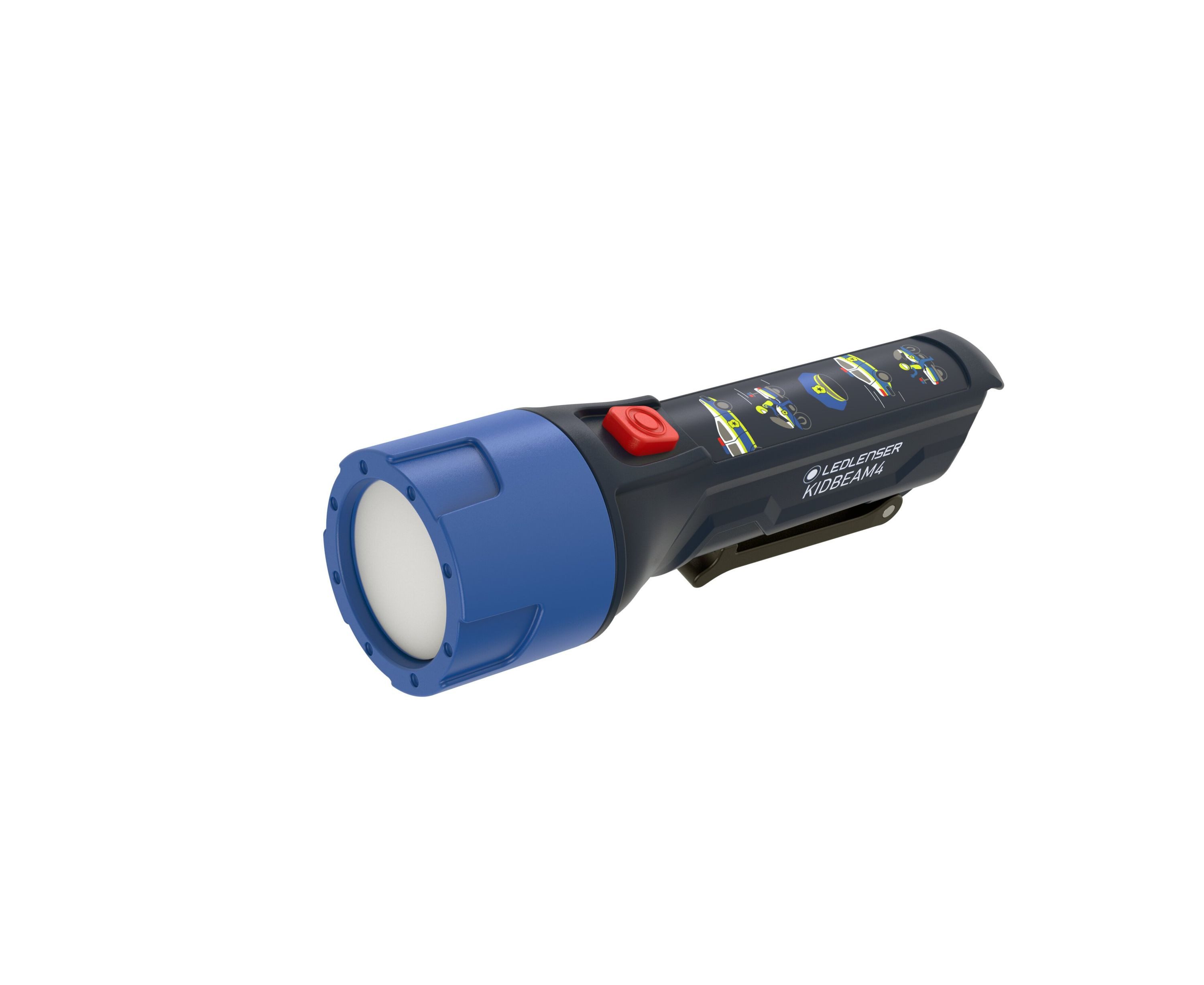Ledlenser Taschenlampe KIDBEAM4 blau, 70 Lumen, 12m Leuchtweite, 18h Laufzeit, Micro (AAA) 1.5V