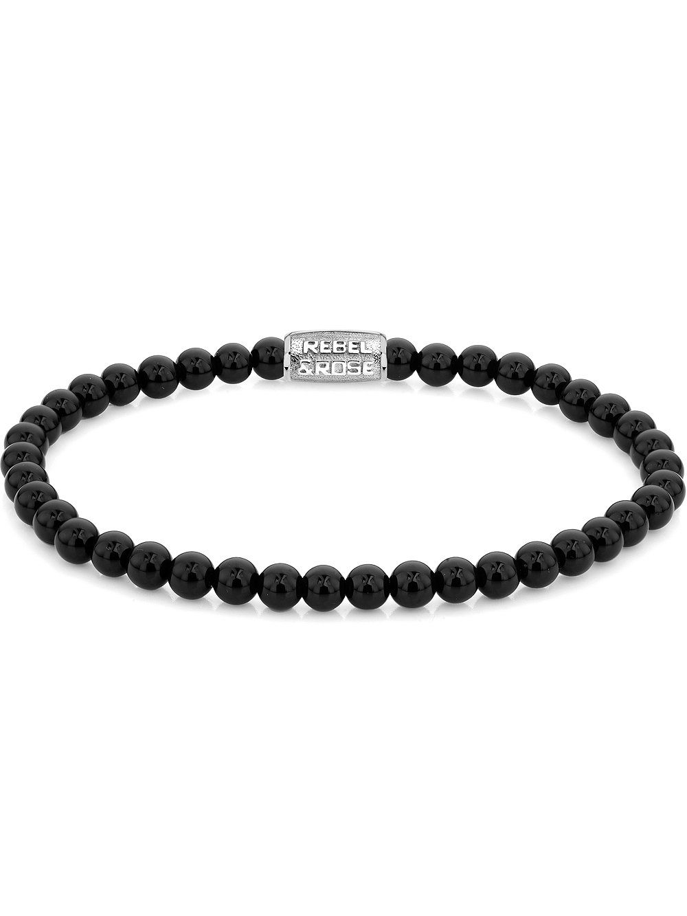 Rebel & Rose Armband Rebel & Rose Armband Black Velvet RR-40107-S-M Unisex