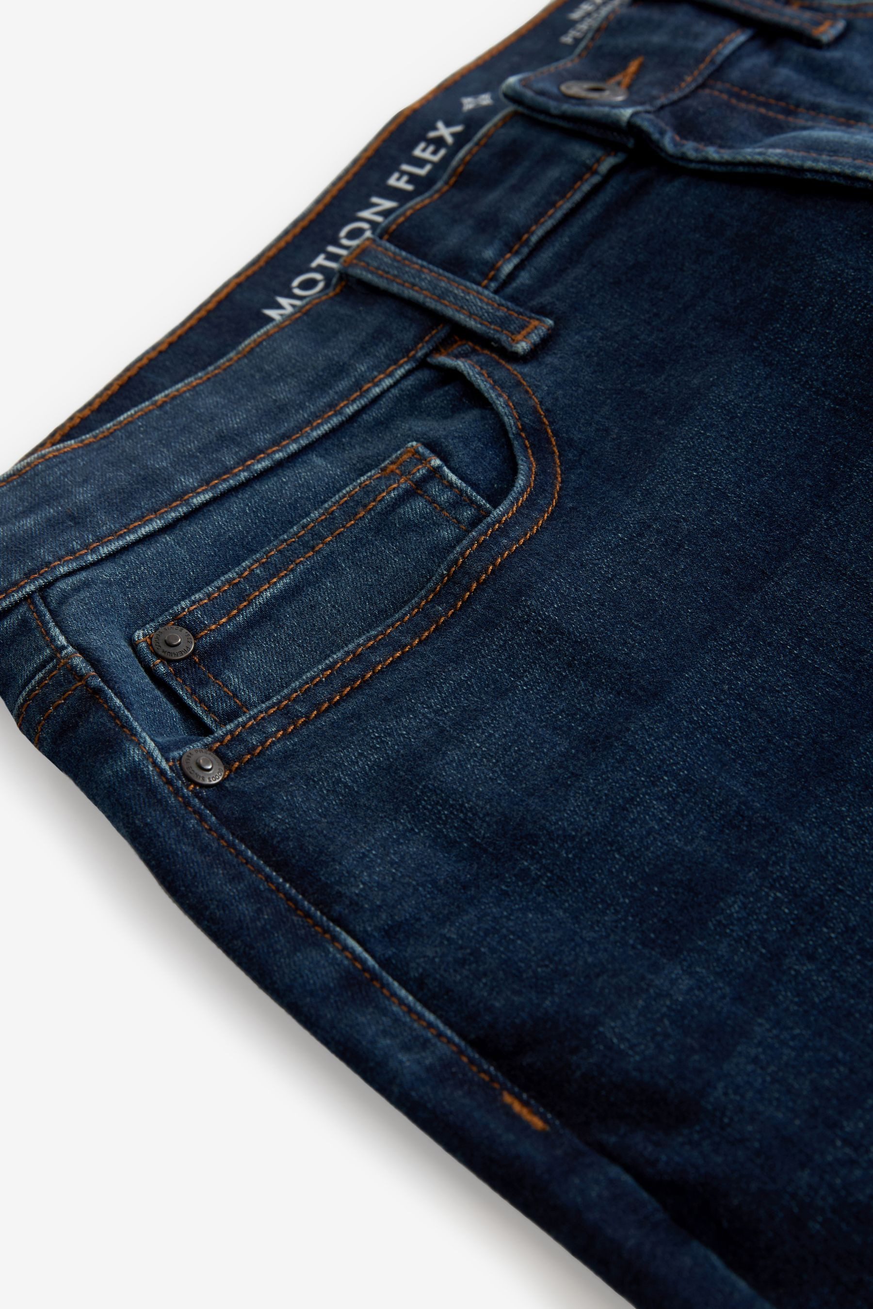 Next Straight-Jeans Straight Fit Motion Flex Jeans (1-tlg)