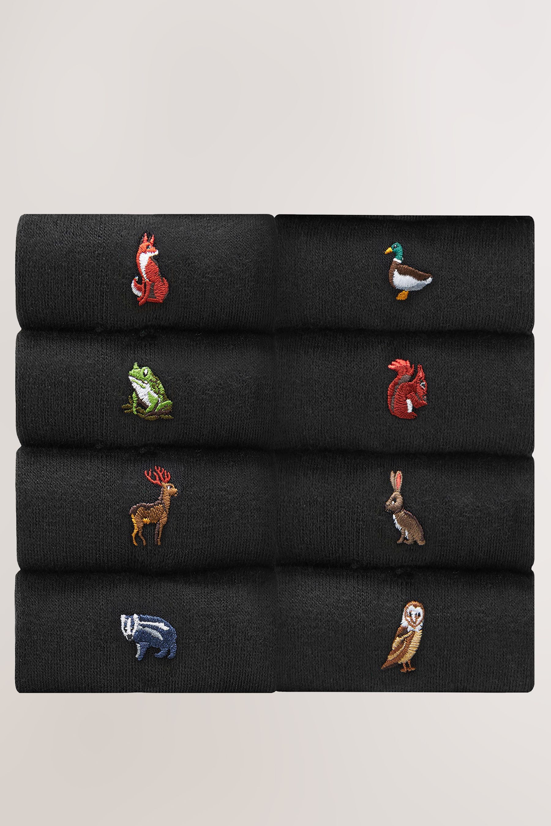 Next Kurzsocken Socken mit Stickerei (8-Paar) günstig online kaufen