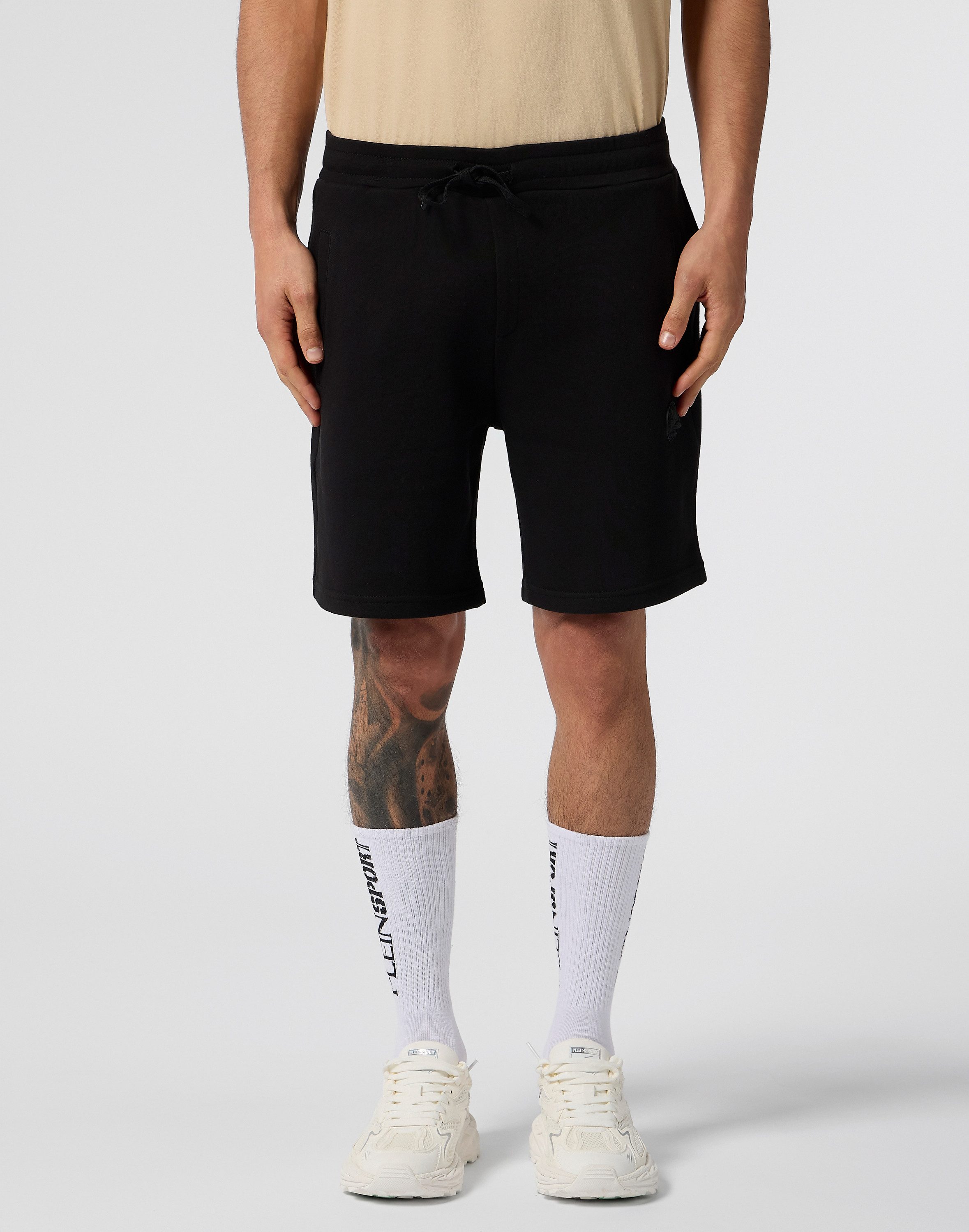 PLEIN SPORT Shorts Fleece Shorts 3D Tiger