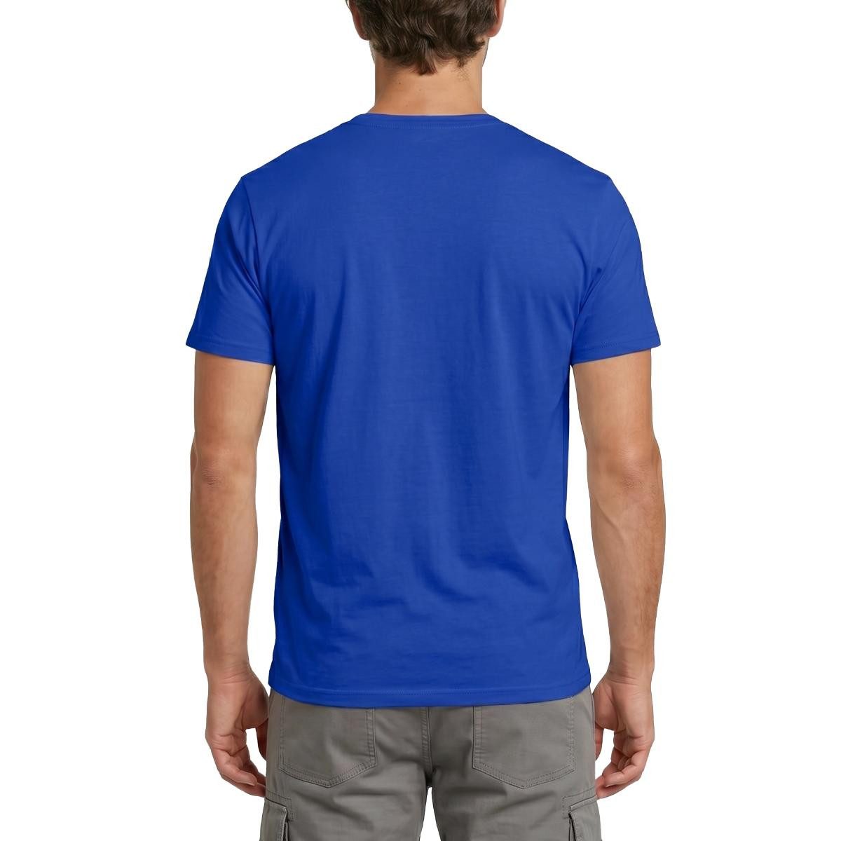 Spreadshirt T-Shirt Moin…Löppt Leuchtturm Küste Norddeutsch Männer T-Shirt (1-tlg) – Bild 4 von 5