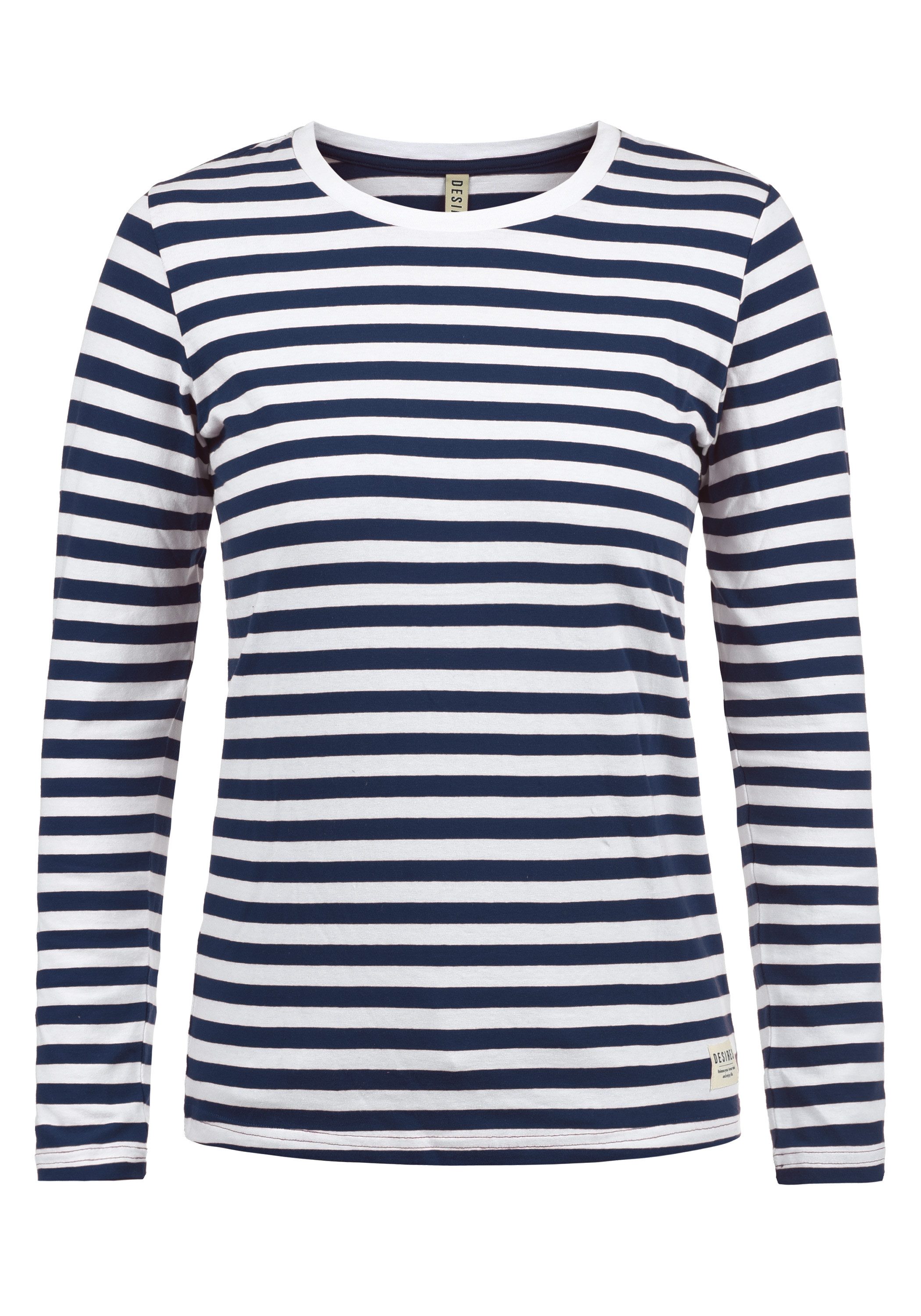 DESIRES Langarmshirt Mila Langarmshirt mit Streifen