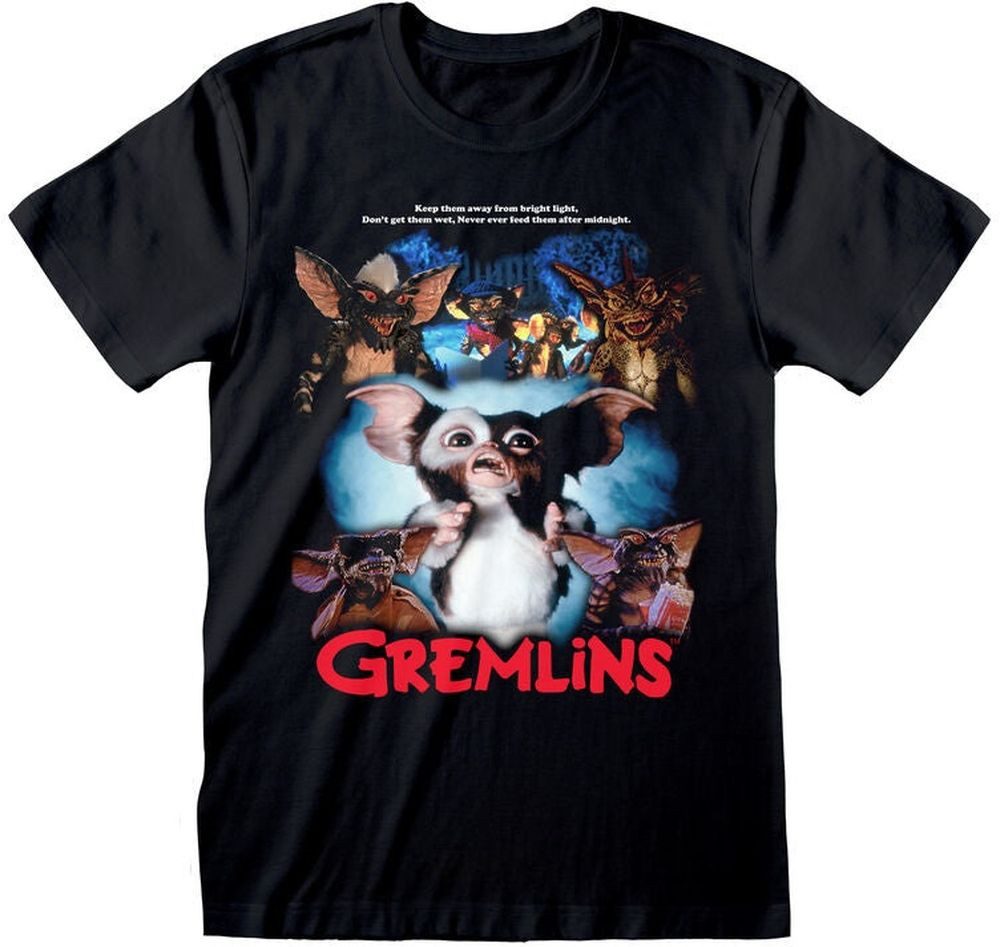 Gremlins T-Shirt Retro Poster Style T-Shirt günstig online kaufen