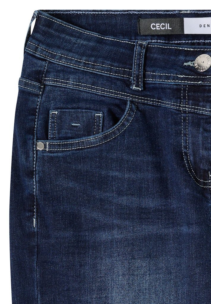CECIL Bequeme Jeans Cecil / Da.Jeans / Style NOS Toronto BOOTCUT Dark