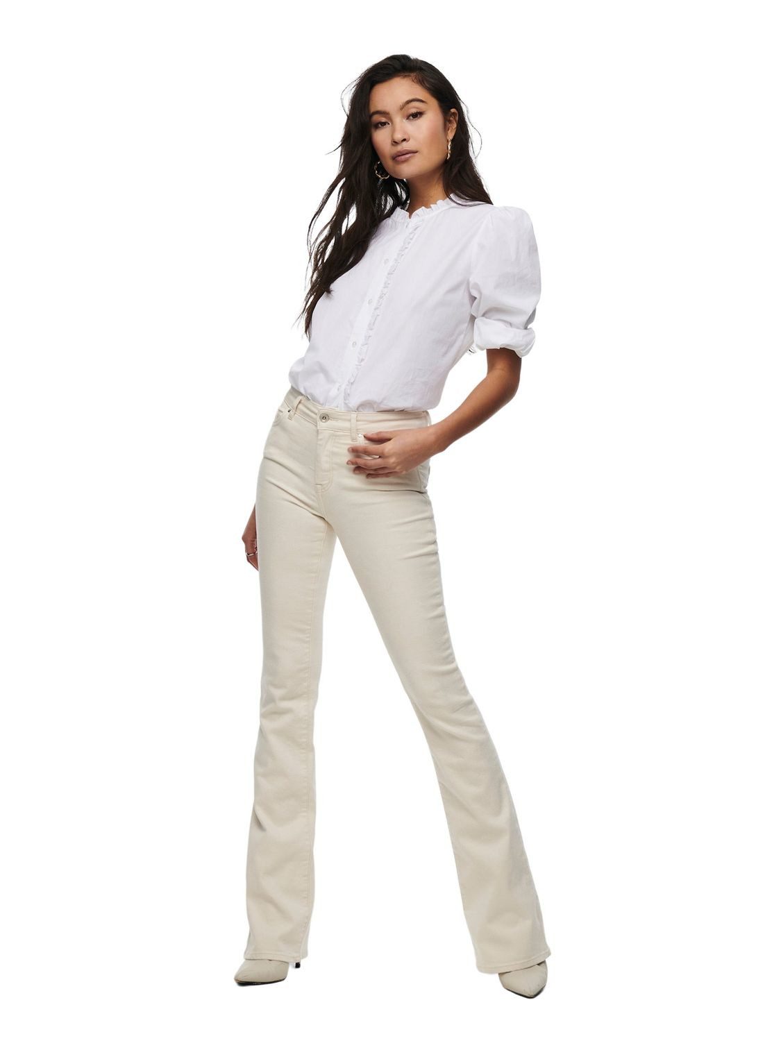 ONLY Schlagjeans ONLBLUSH MID FLARED DNM mit Stretch günstig online kaufen
