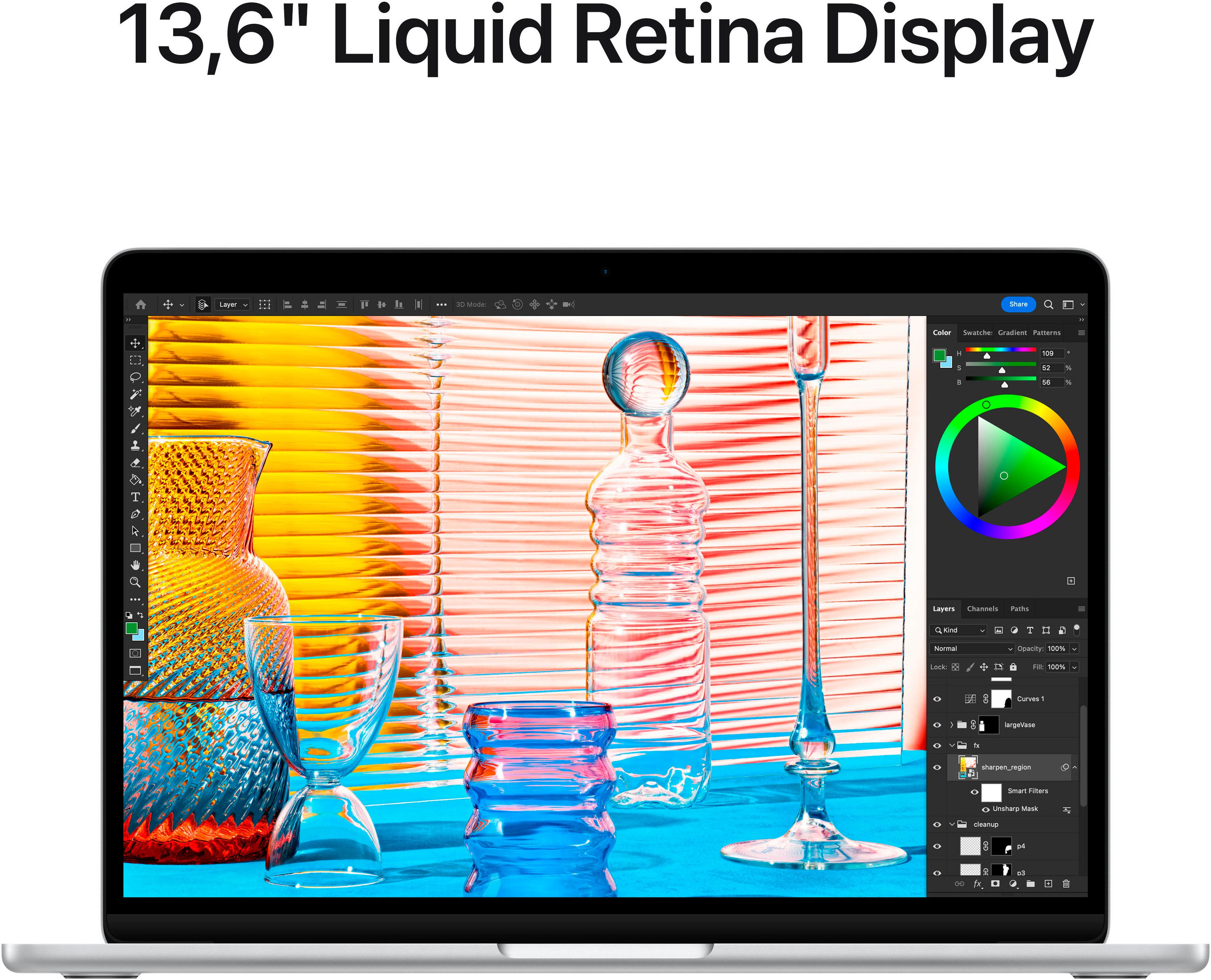 Apple MacBook Air 13" CTO Notebook (34,46 cm/13,6 Zoll, Apple M2, 10-Core GPU, 512 GB SSD)