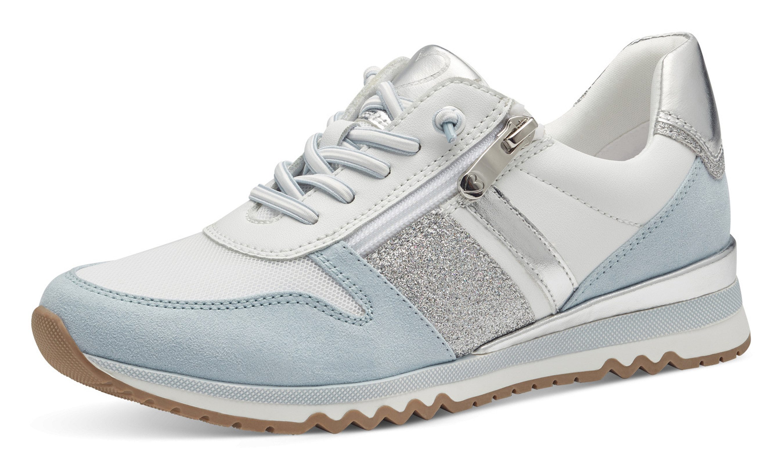 2-23707-41 181 White/LT. Blue Sneaker