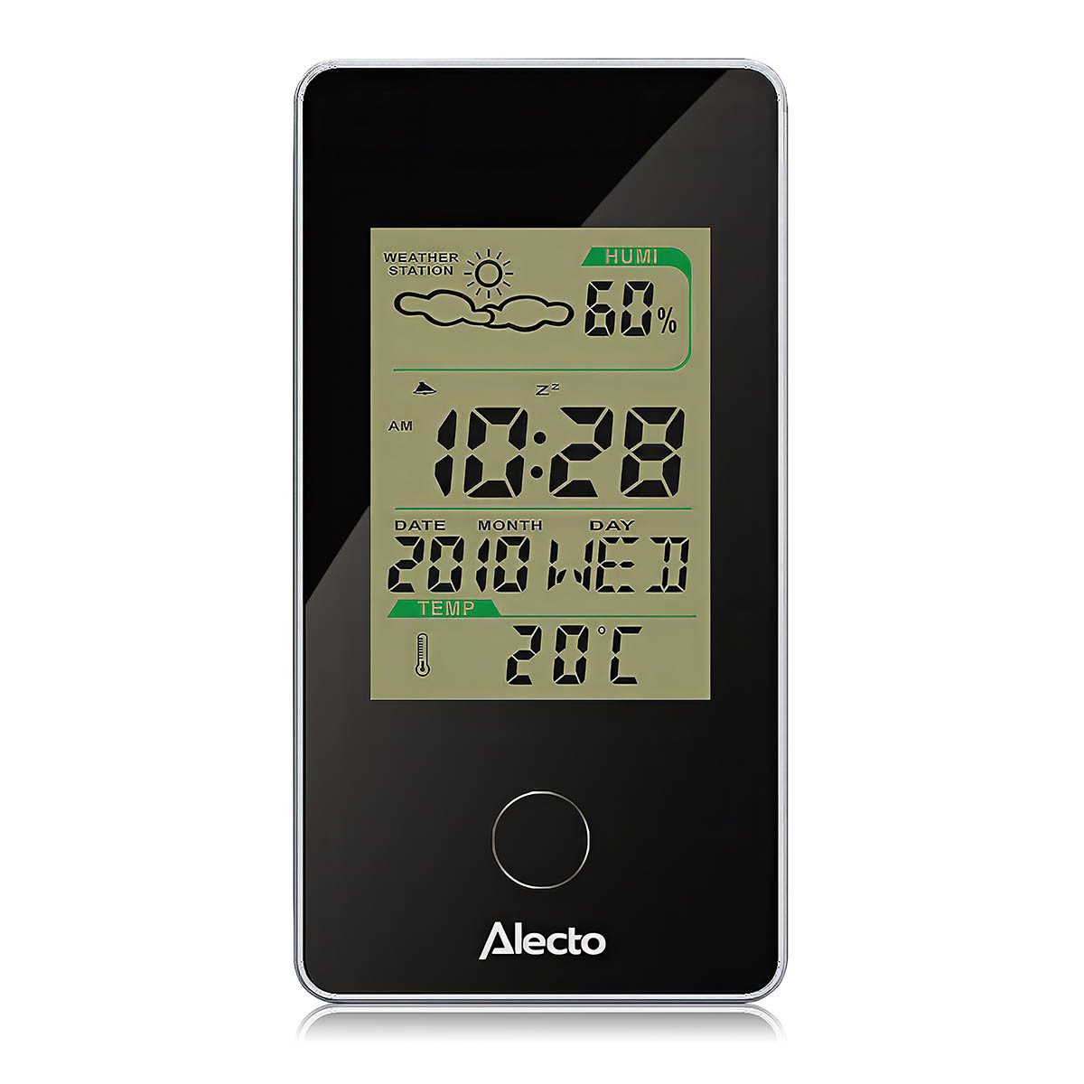 Alecto WS85 Wetterstation (Digitales Innenraum-Hygrometer-Thermometer Benutzerhandbuch, Temperaturanzeige, Luftfeuchtigkeitsanzeige, Wettervorhersage)
