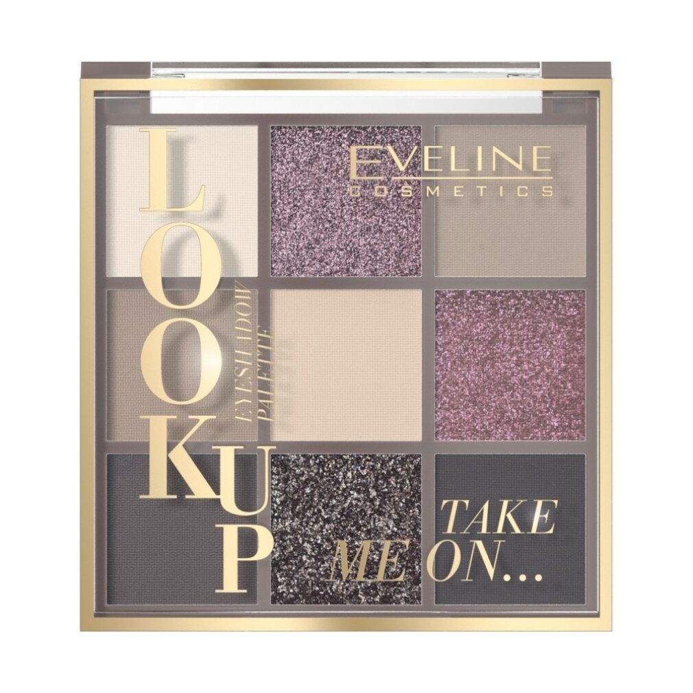 Eveline Cosmetics Lidschatten Look Up Lidschatten-Palette (9) Take Me On... 1Stück