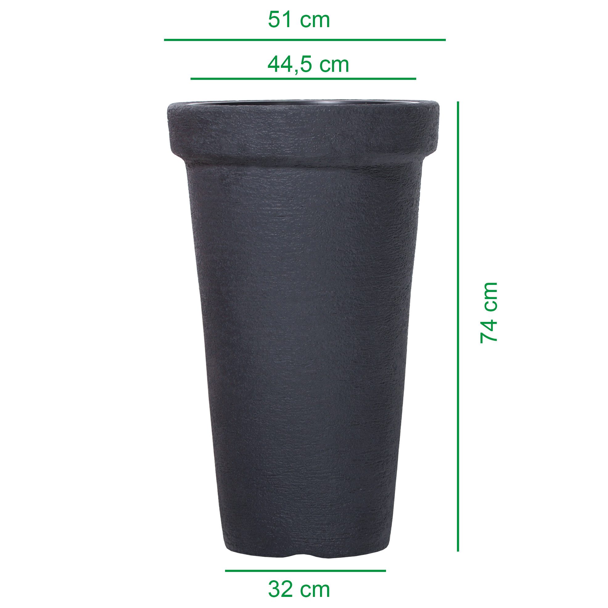 KAGM Pflanzkübel XXL Blumenkübel 2er SET günstig online kaufen