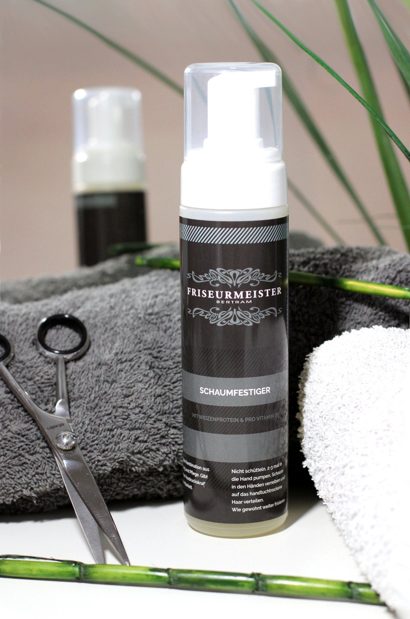 B5 und Weizenprotein Vitamin Pro für Schaumfestiger Friseurmeister mit 200ml Haartypen alle Haarpflege-Spray