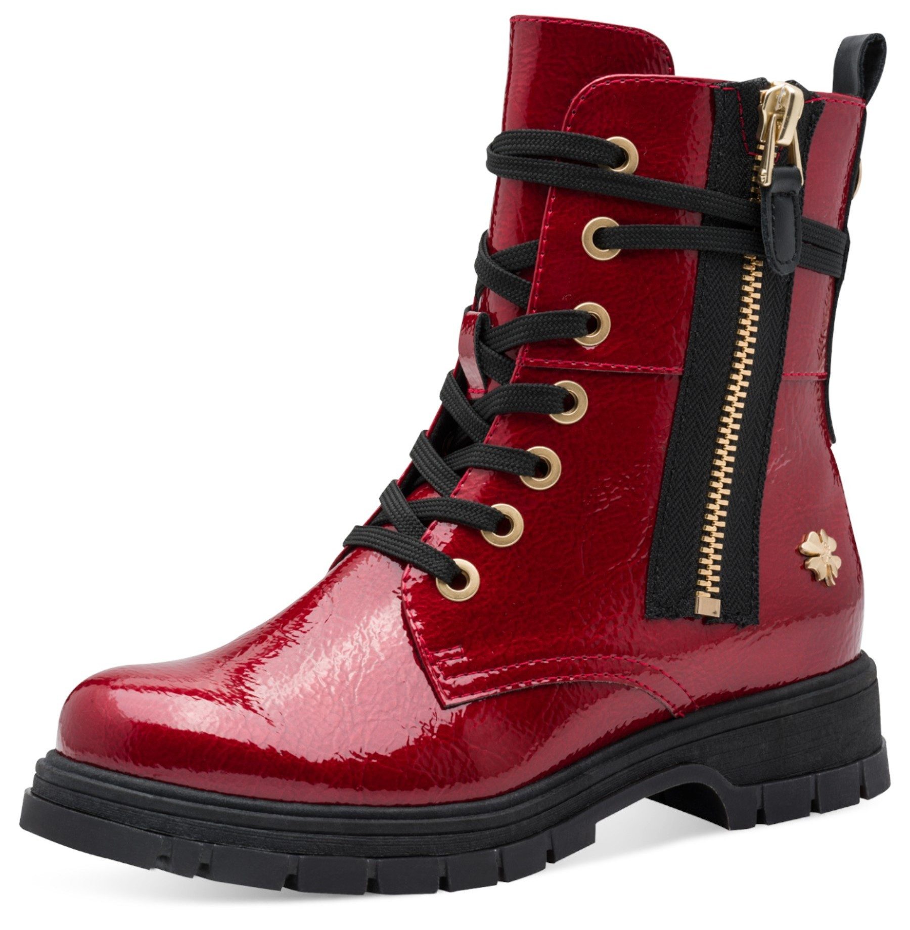 MARCO TOZZI 2-85200-41 566 DK. Red Patent Stiefelette günstig online kaufen