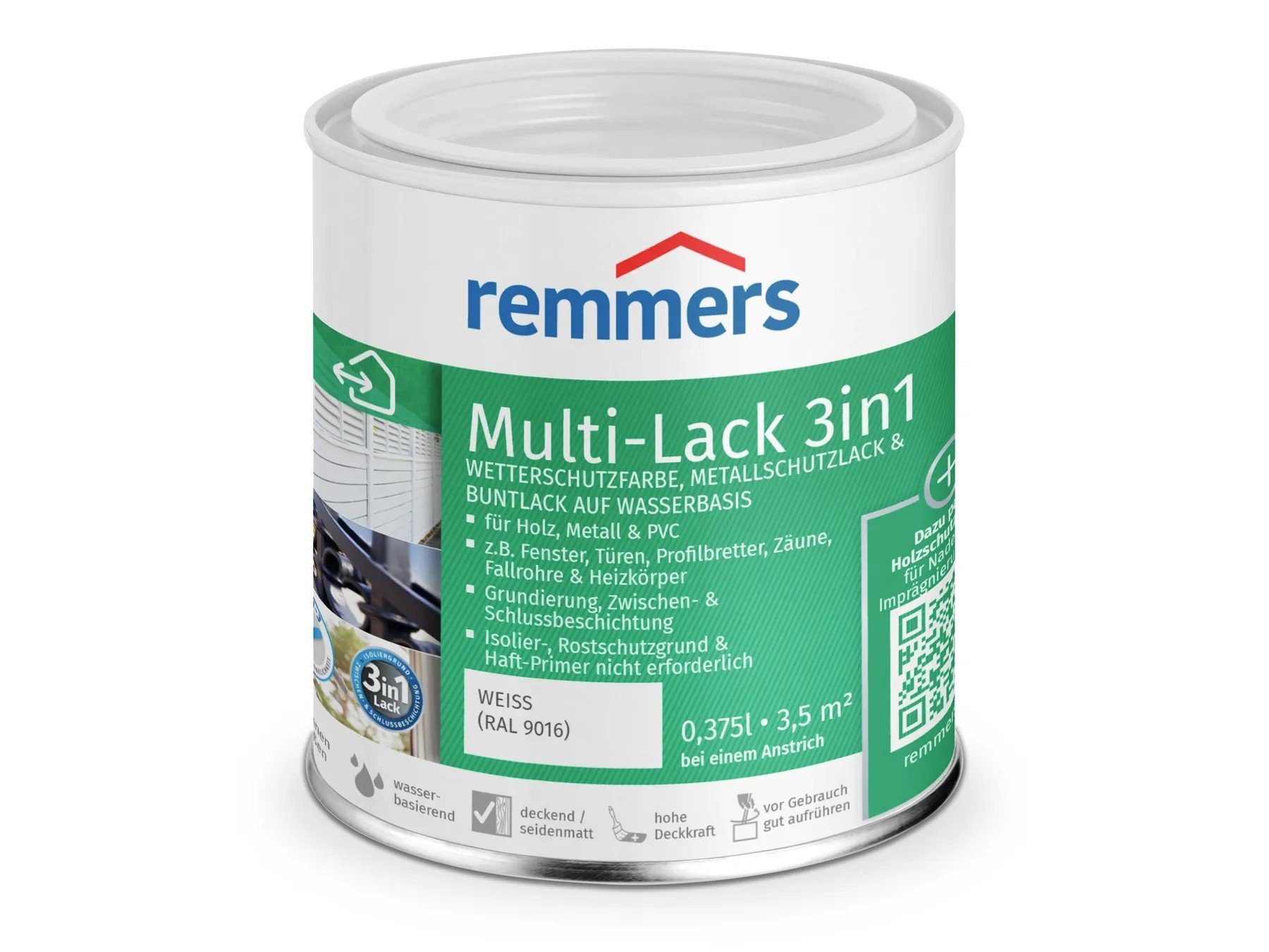 Lack 9016) (RAL Remmers Multi-Lack 3in1 weiß