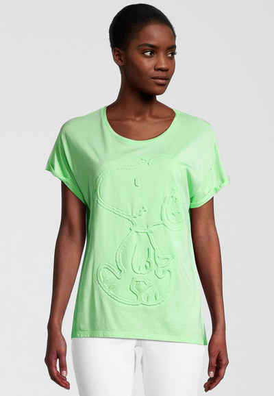Frogbox T-Shirt Snoopy Embossed mit modernem Design