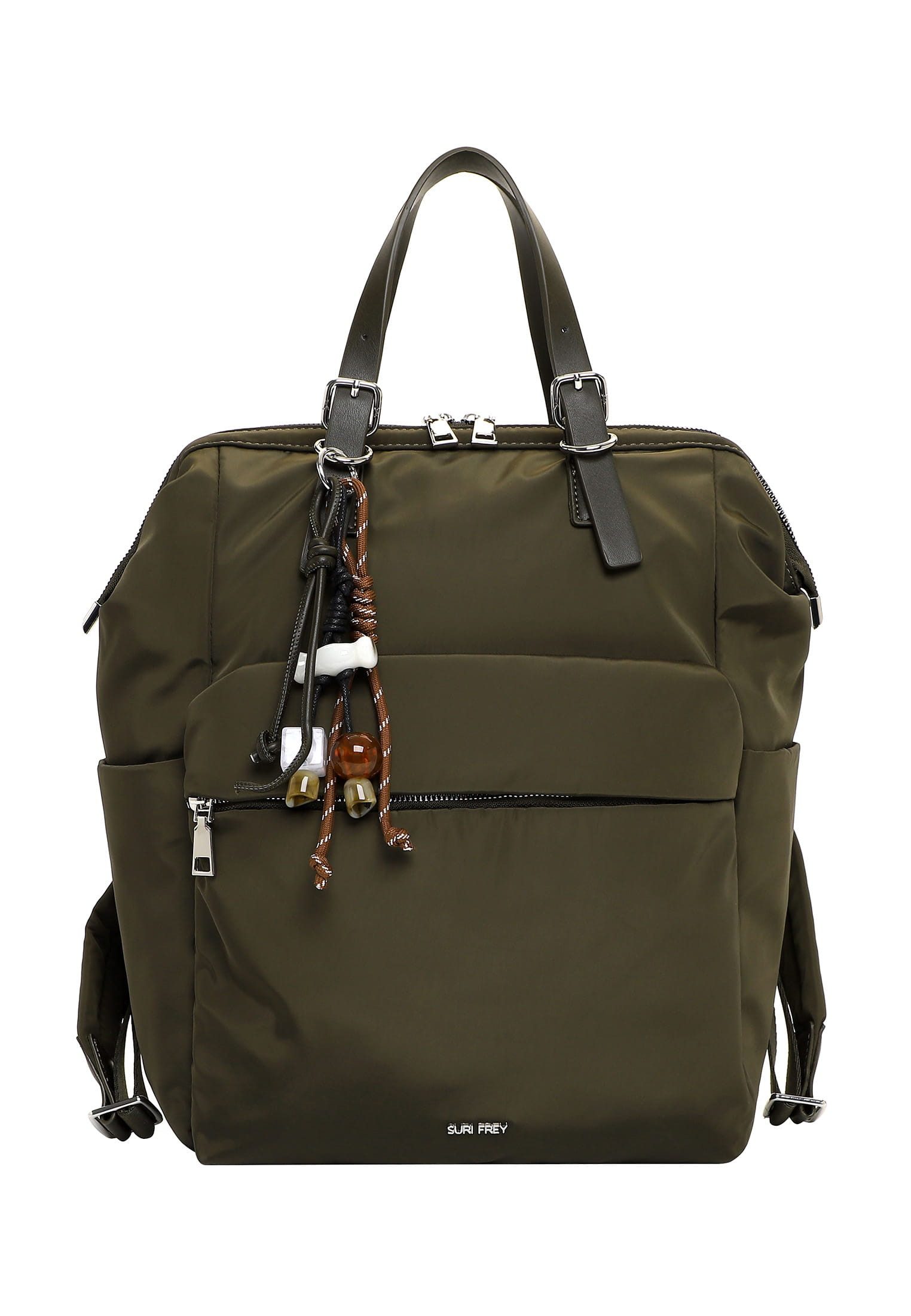 SURI FREY Cityrucksack SFY Sandey, Logo Patch