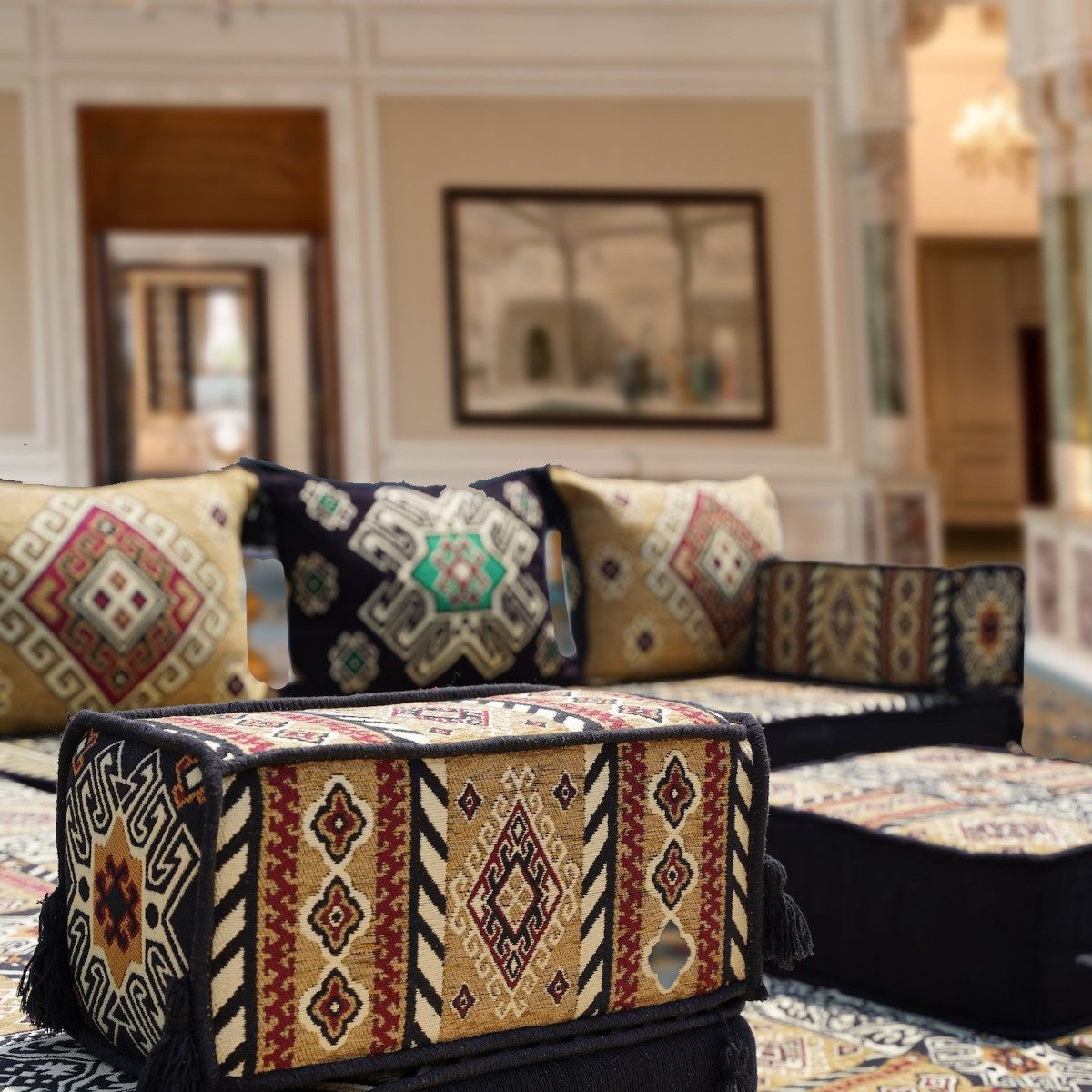 CaddeBuy Sofa Arabische Ecke Majlis, Orientalisches Sofa, Orientalische Sit günstig online kaufen