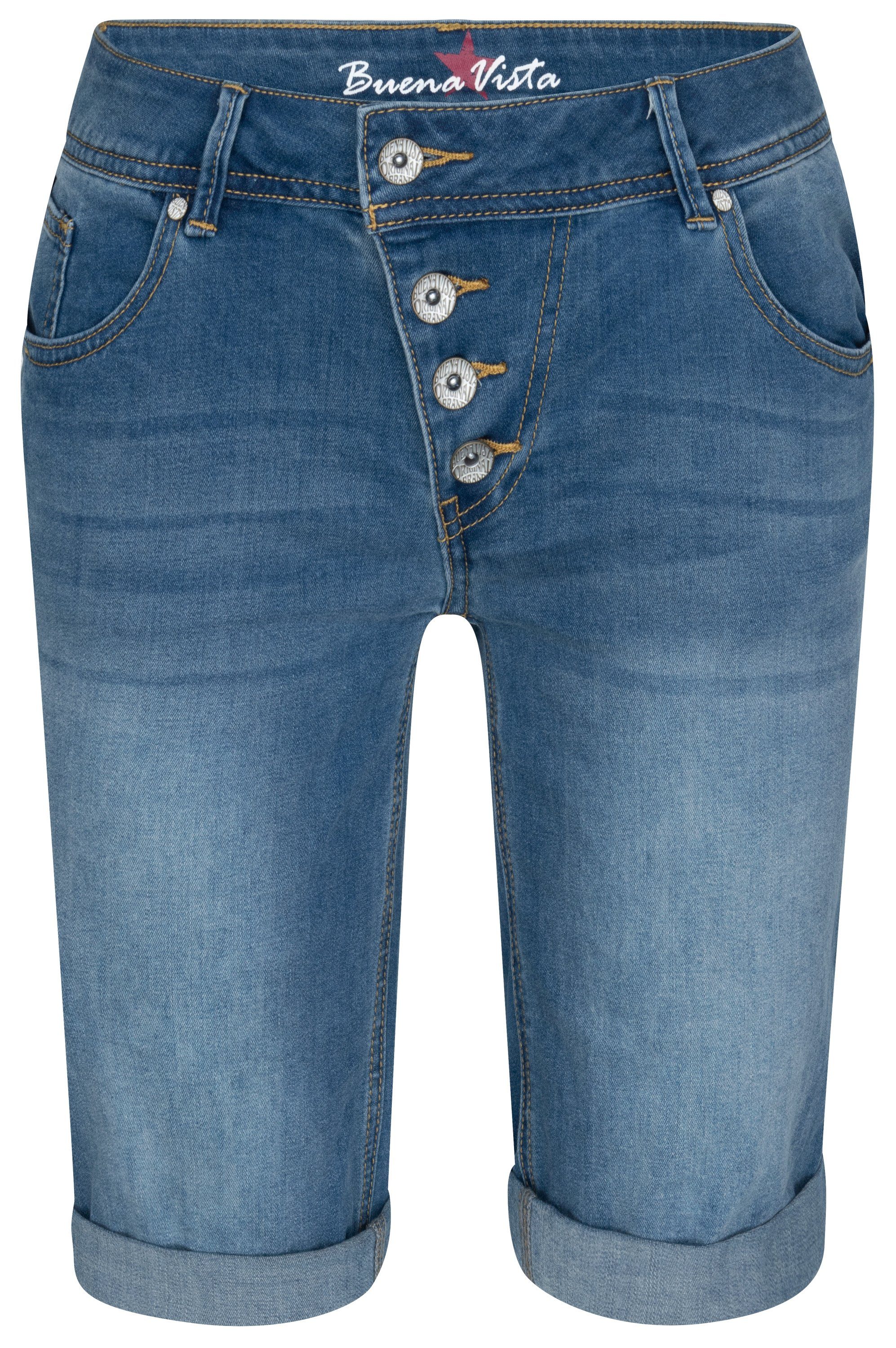 Buena Vista Stretch-Jeans BUENA VISTA MALIBU SHORT spring blue 888 B5025 362.8018 - Stretch