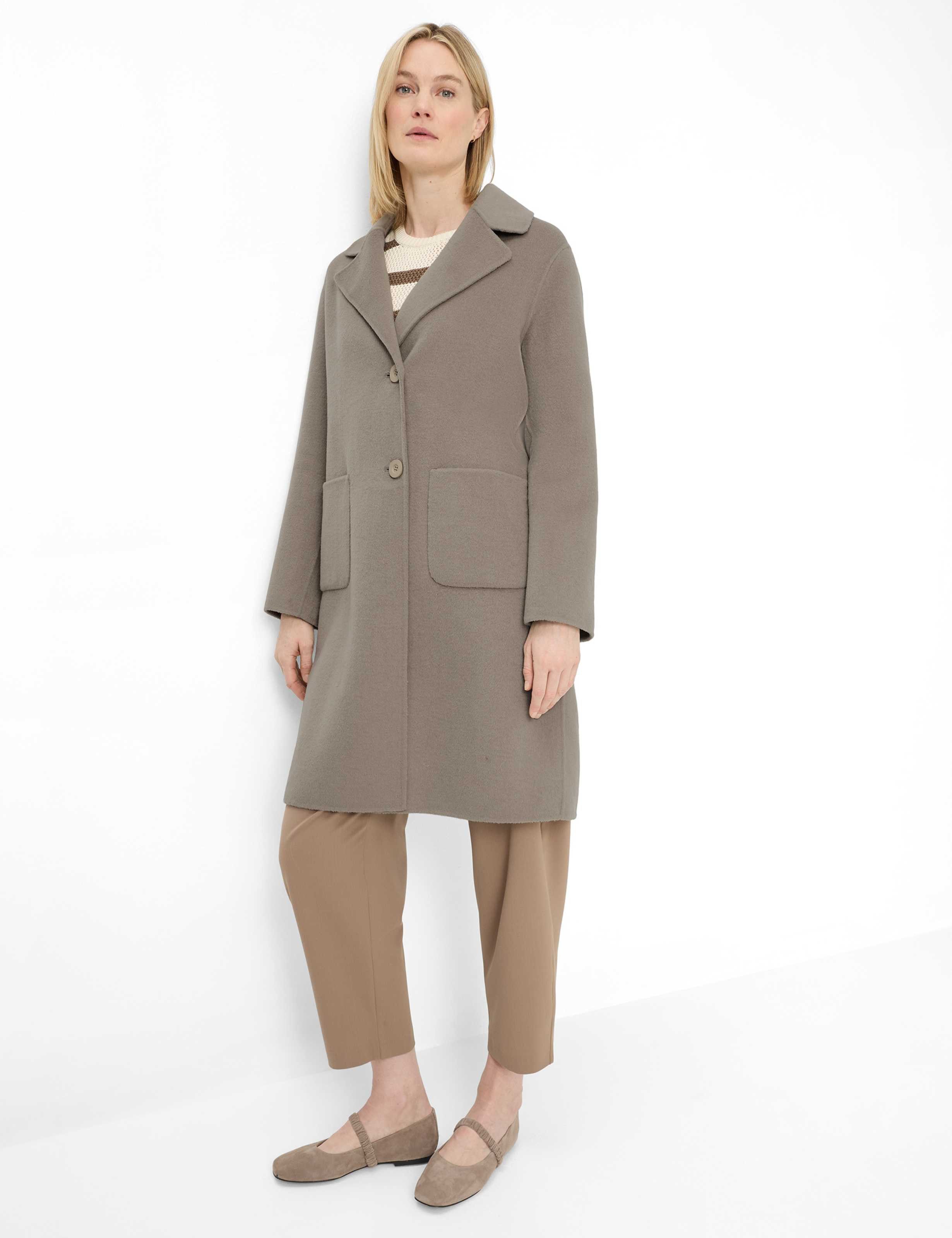 Fuchs Schmitt Outdoorjacke Style Wollmantel Ferrara