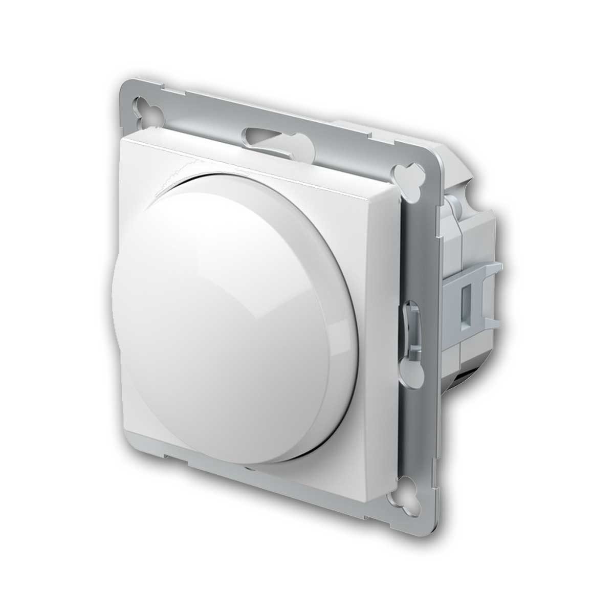TEM Drehdimmer LOGIQ LED Dimmer-Schalter weiß ohne Rahmen
