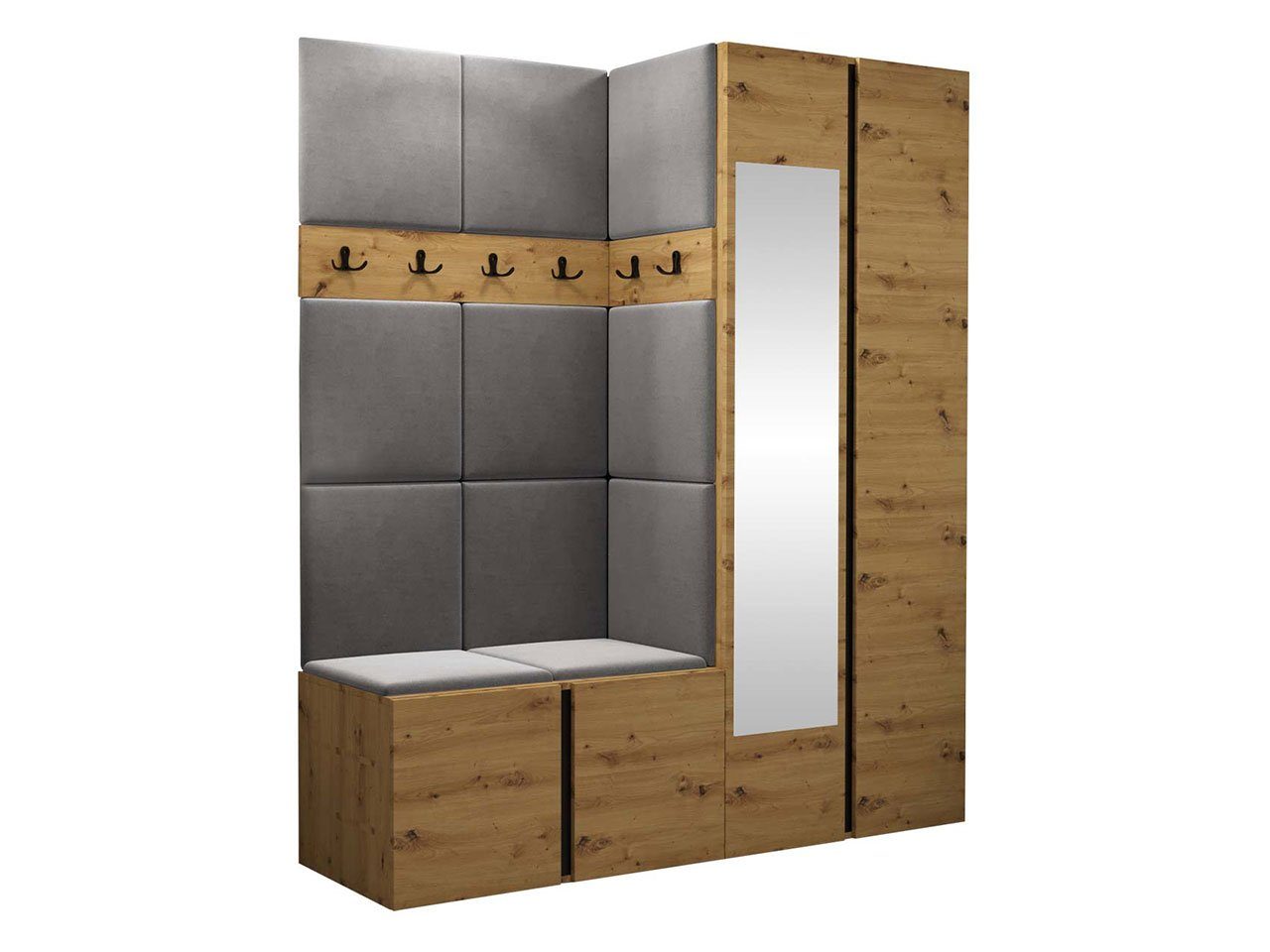 MIRJAN24 Garderoben-Set Orion XII, (Komplett-Set, Schrank, günstig online kaufen