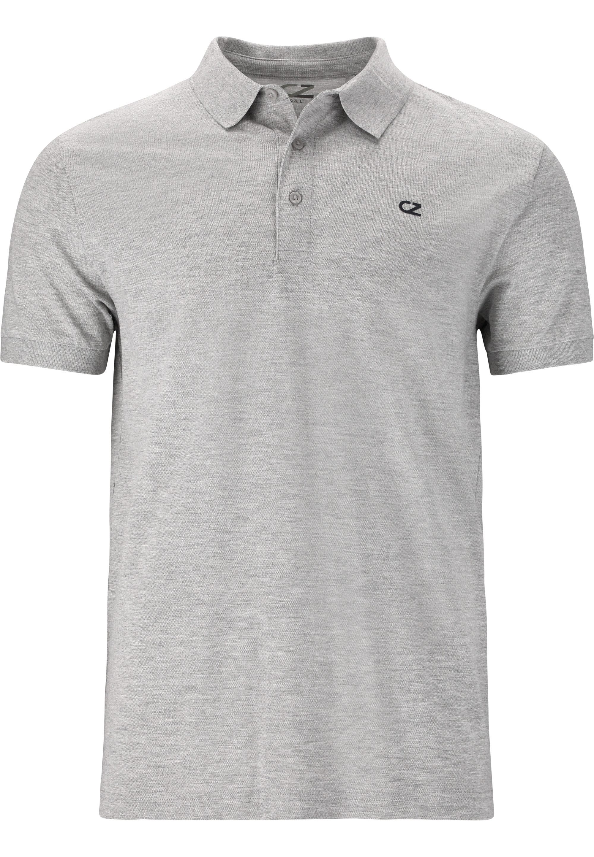 CRUZ Langarm-Poloshirt Harrold mit weichem Baumwoll-Tragegefühl