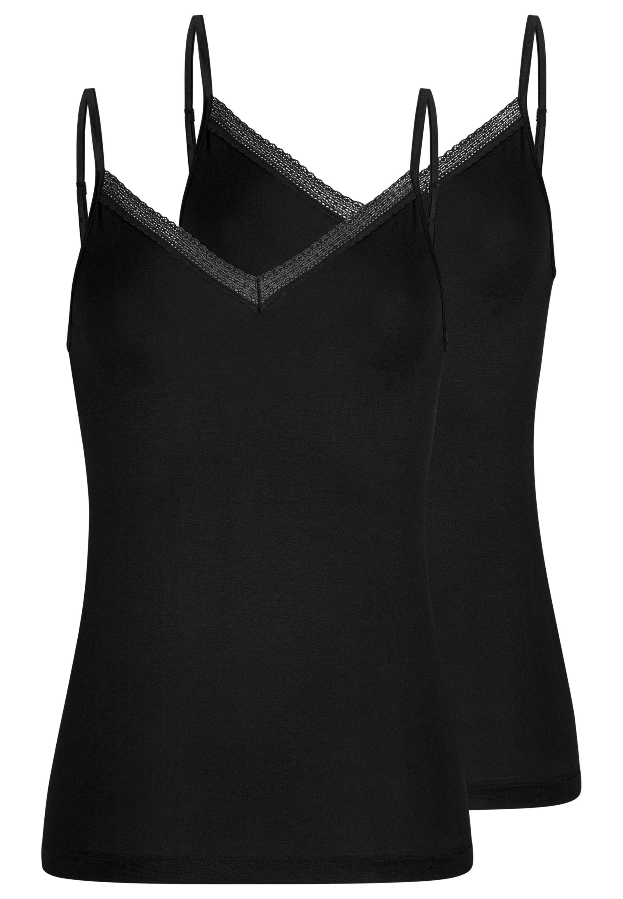 Unterhemd 2er Pack Modal Lace