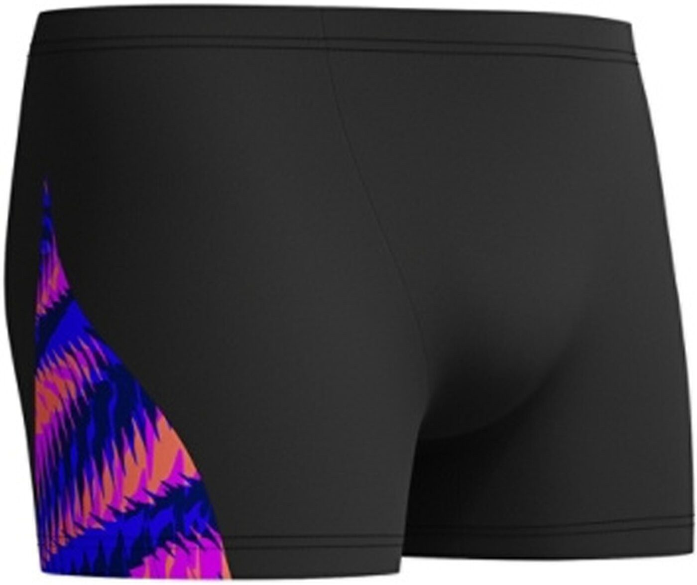 Speedo Badeshorts Mens Allover Digital V-Cut Aquashort Razor Sharp - Diva