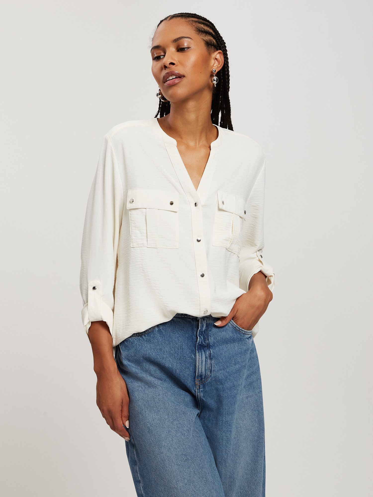 CROSS JEANS® Blusenshirt 75430 günstig online kaufen
