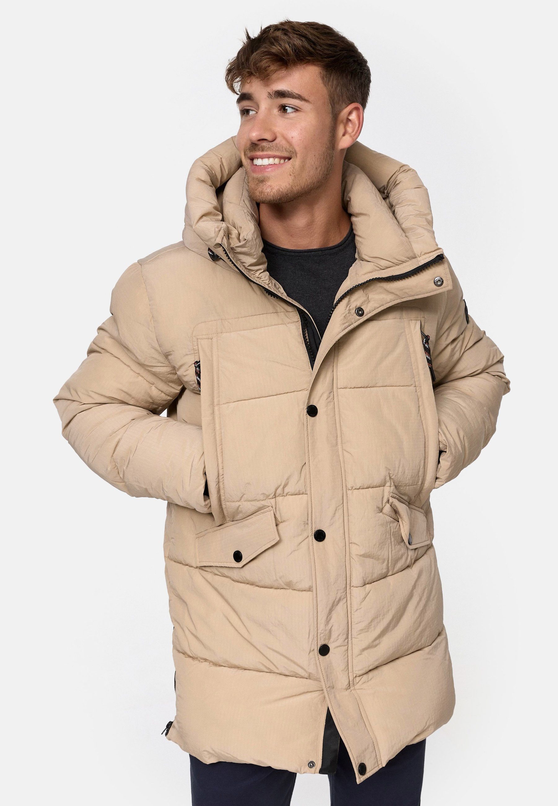 Indicode Parka Kasper mit Kapuze