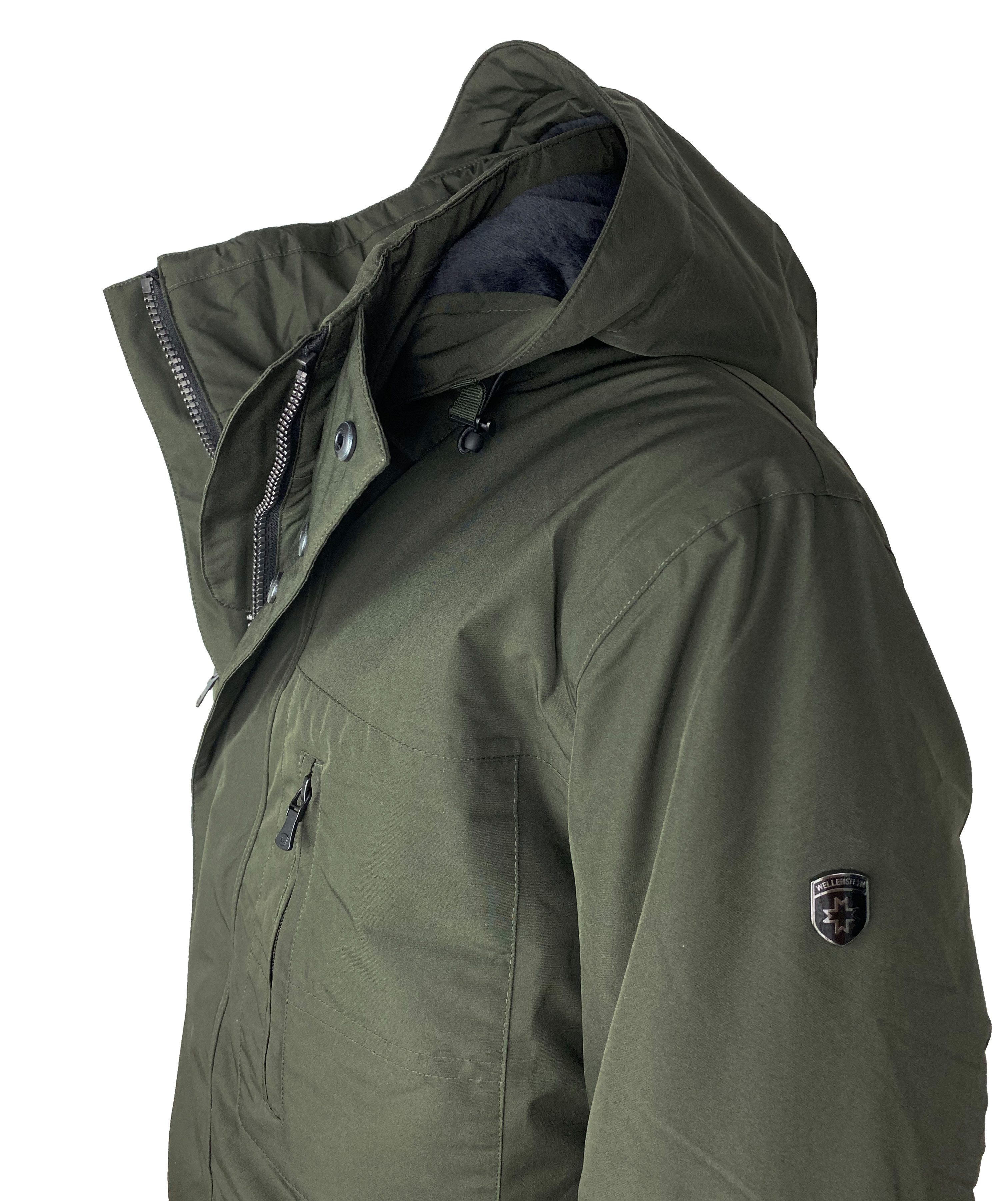 Wellensteyn Outdoorjacke WELLENSTEYN Golfjacke Winter Darkarmy günstig online kaufen