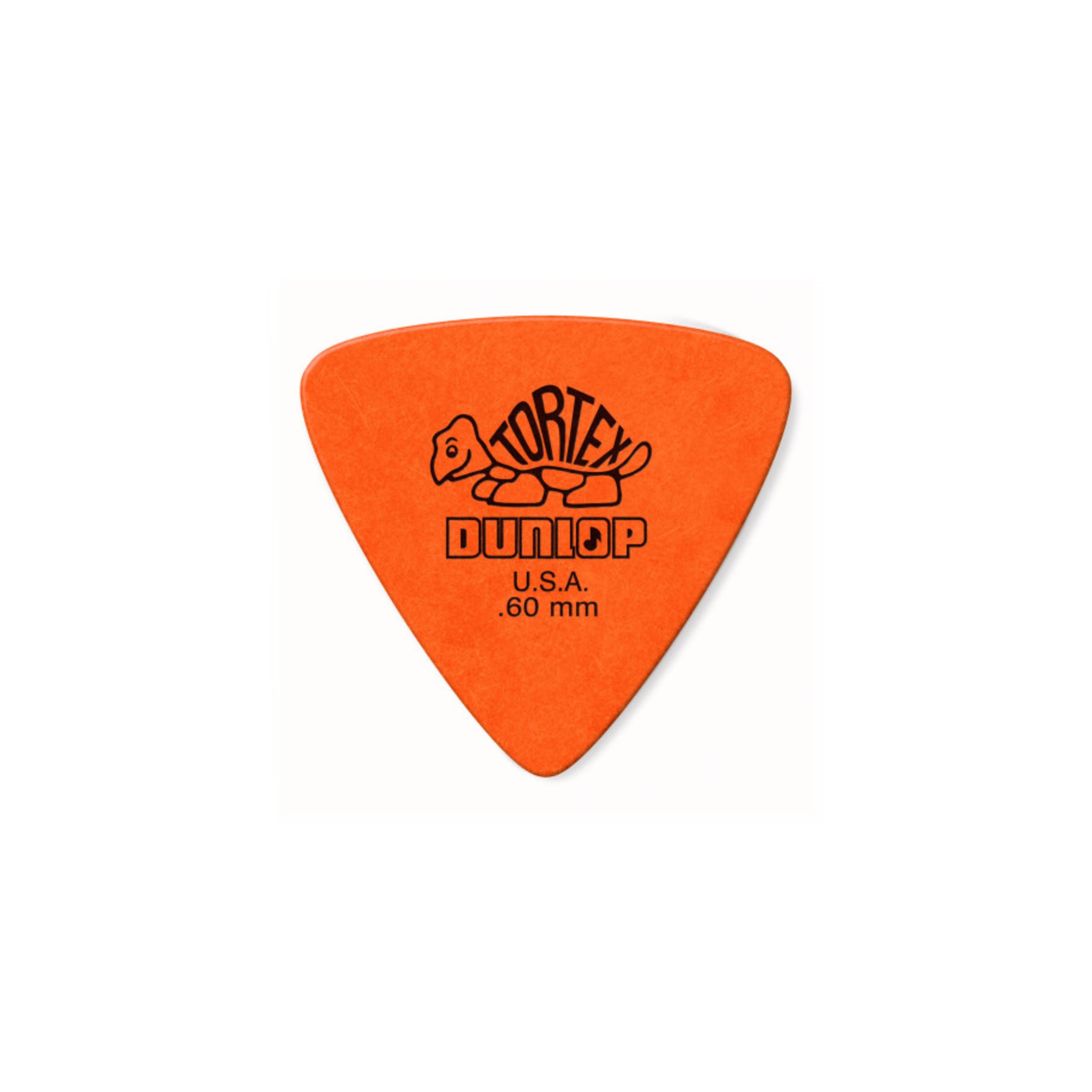 Dunlop Plektrum, 431P.60 Tortex Triangle Picks 0,60 mm - Plektren Set