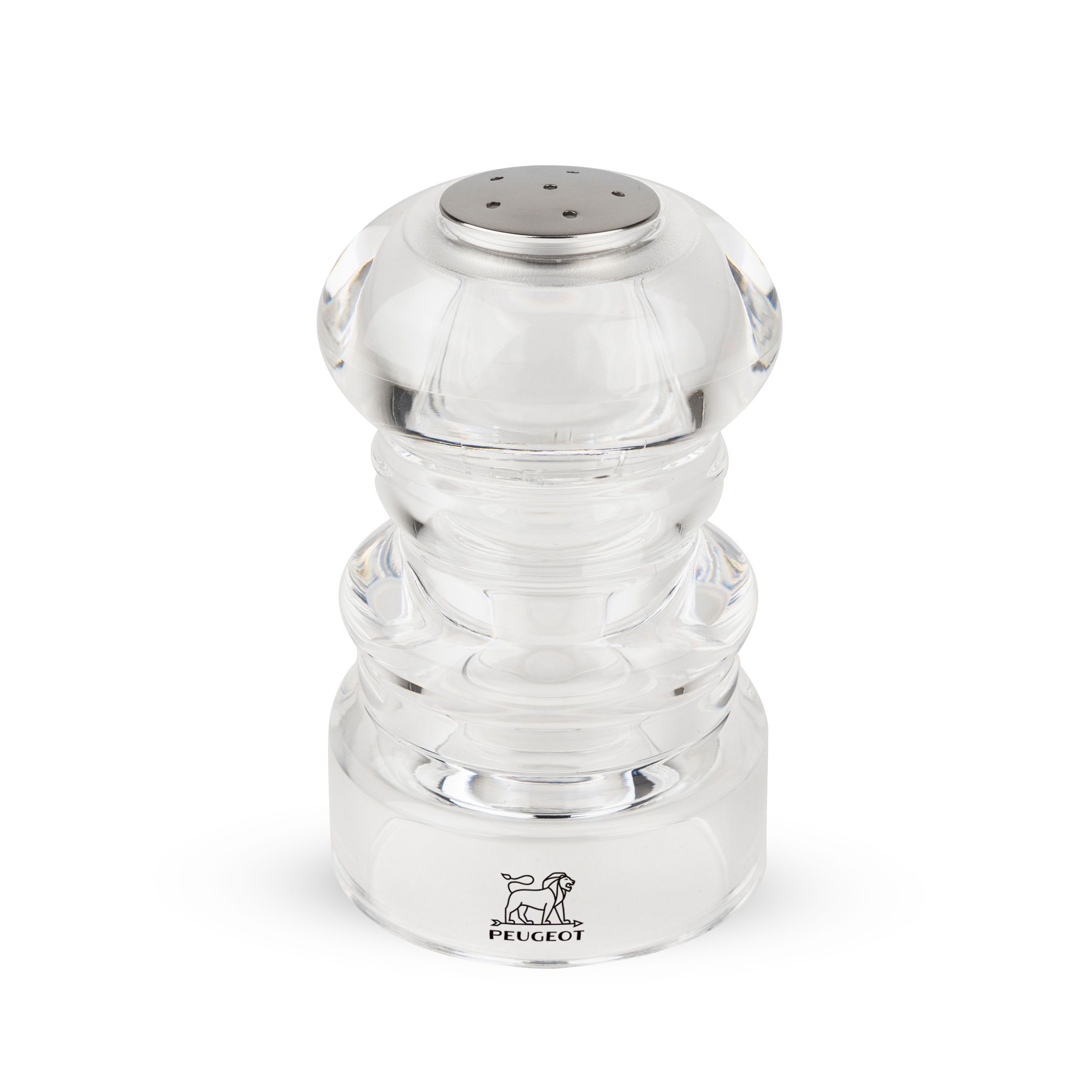 PEUGEOT Salz- / Pfefferstreuer NANCY 9cm Salzstreuer Acryl Transparent