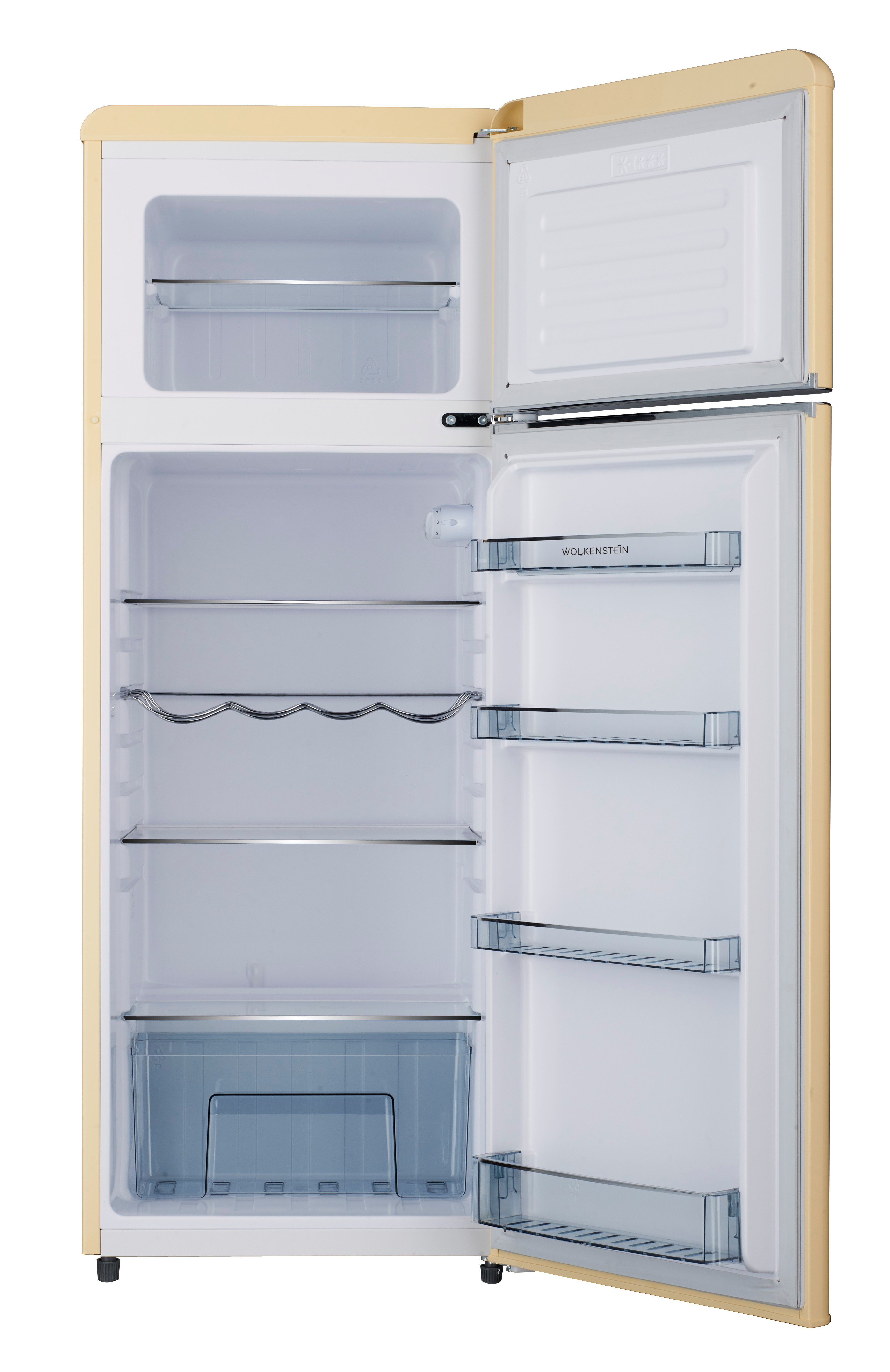Wolkenstein Kühl-/Gefrierkombination GK212.4RT SC, 145,6 cm hoch, 54,5 cm breit – Bild 3 von 4
