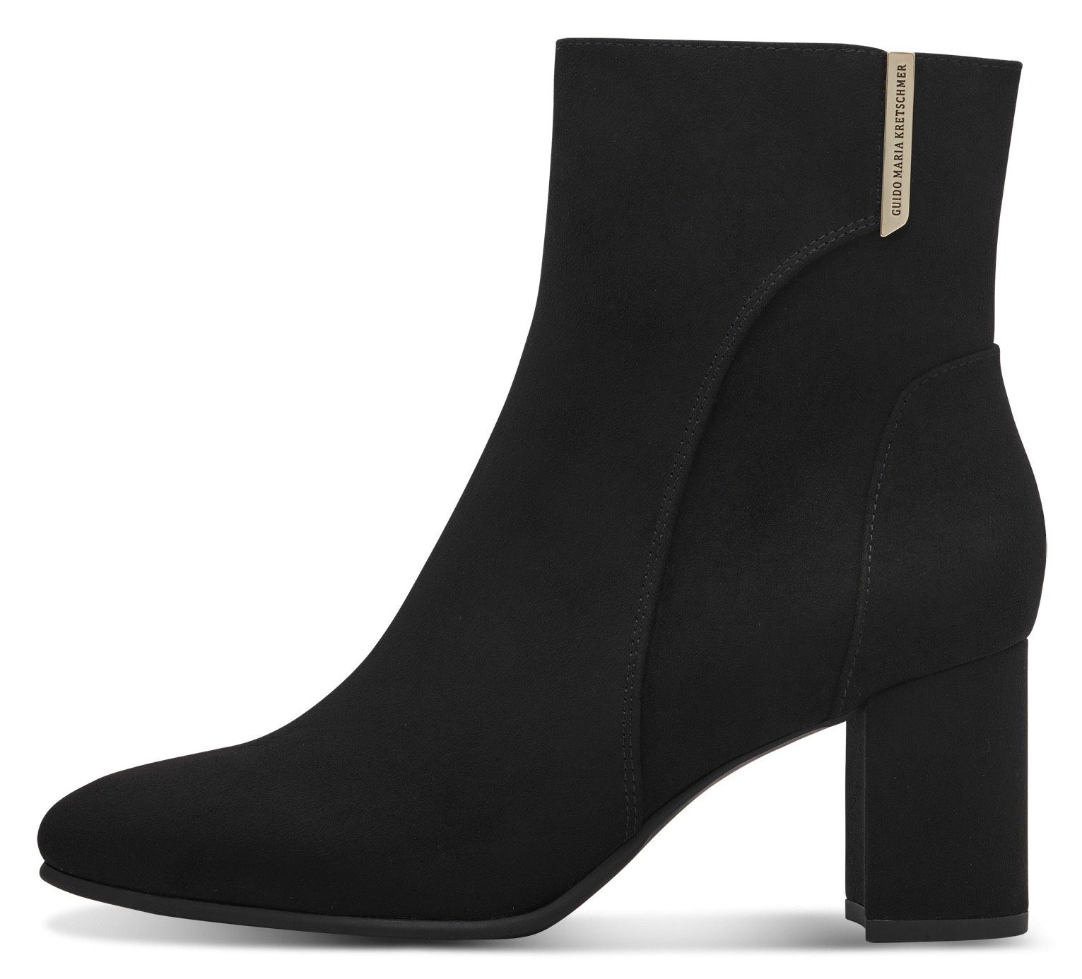 MARCO TOZZI by GMK Stiefelette, Blockabsatz, Abendschuh, Businessschuh, Feel Me-Ausstattung