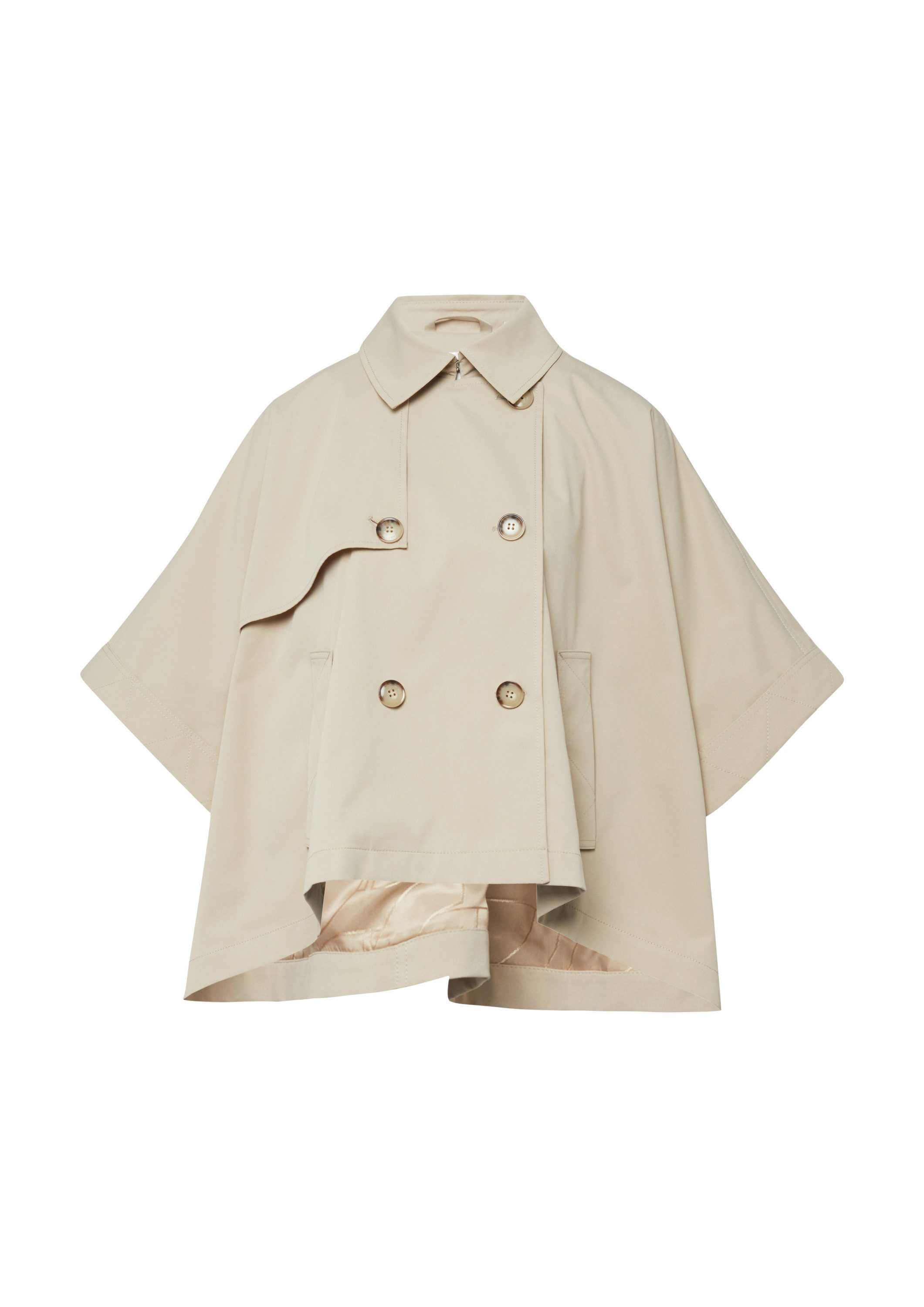 comma Funktionsjacke Outdoor-Umhang Modernes Trench-Cape