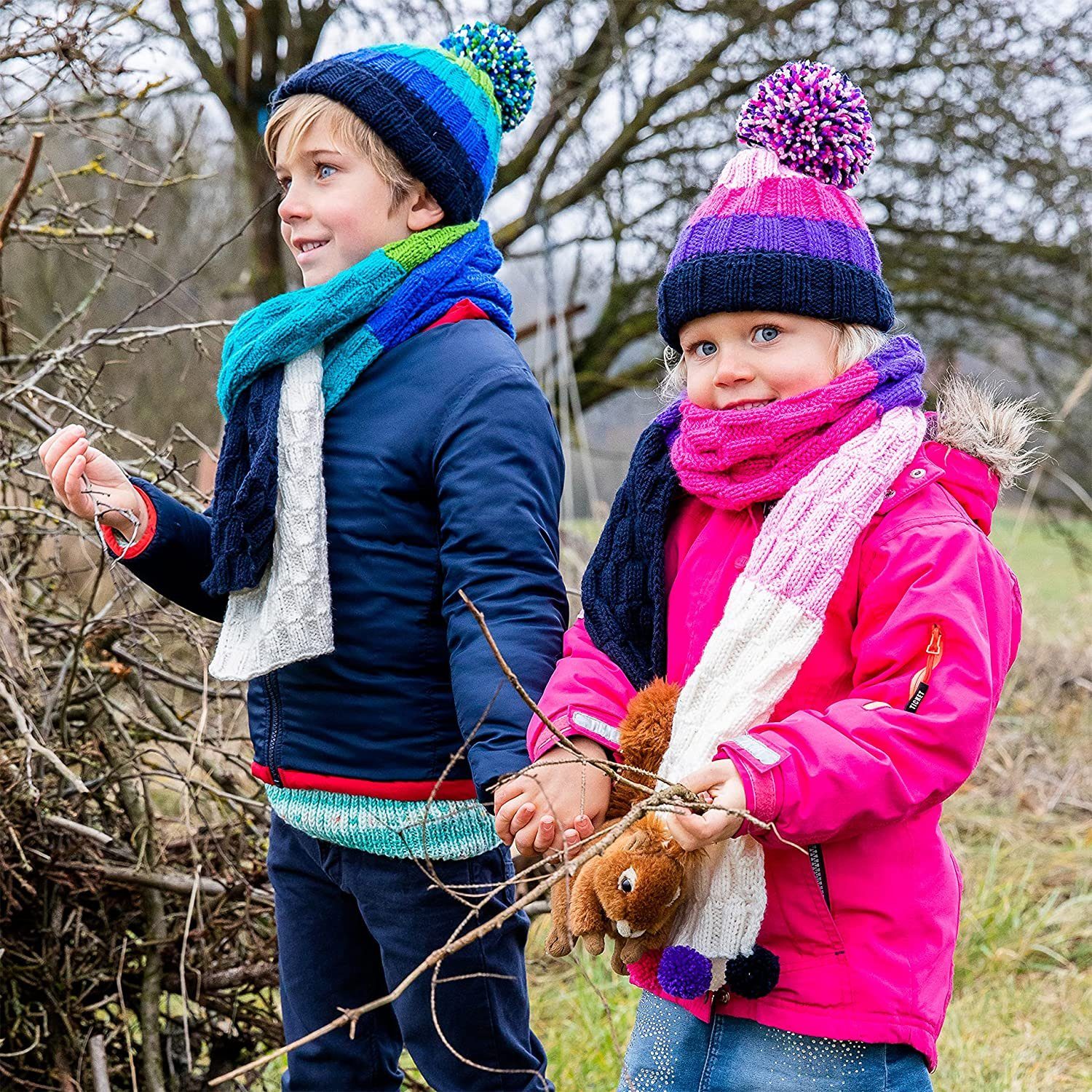 Gründl Wolle Lisa Premium Uni im 10x50g Wollpaket zum Handarbeiten Häkelwolle, (Wolle zum Stricken, Häkeln, Handarbeiten, Handstrickgarn), weich und pflegeleicht, ohne Schurwolle