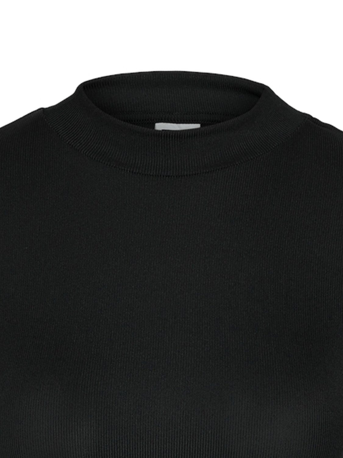 Noisy may Shirttop eng geschnitten mit Rückenausschnitt NMANNIE L/S OPEN BACK RIB TOP JRS